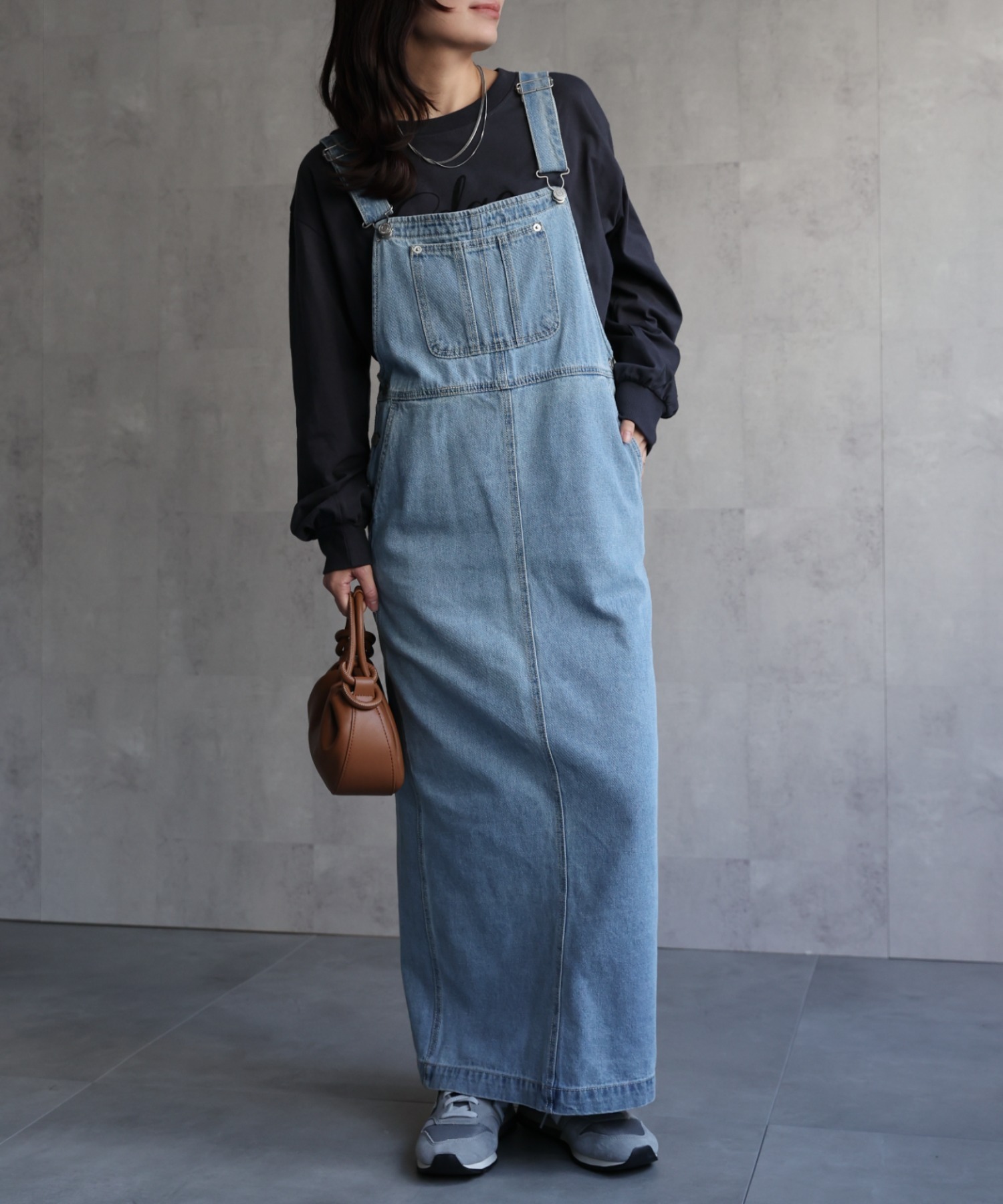 model：156cm 着用サイズ：FREE