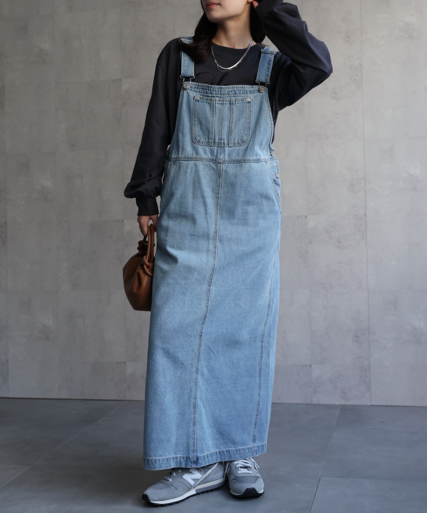 model：156cm 着用サイズ：FREE