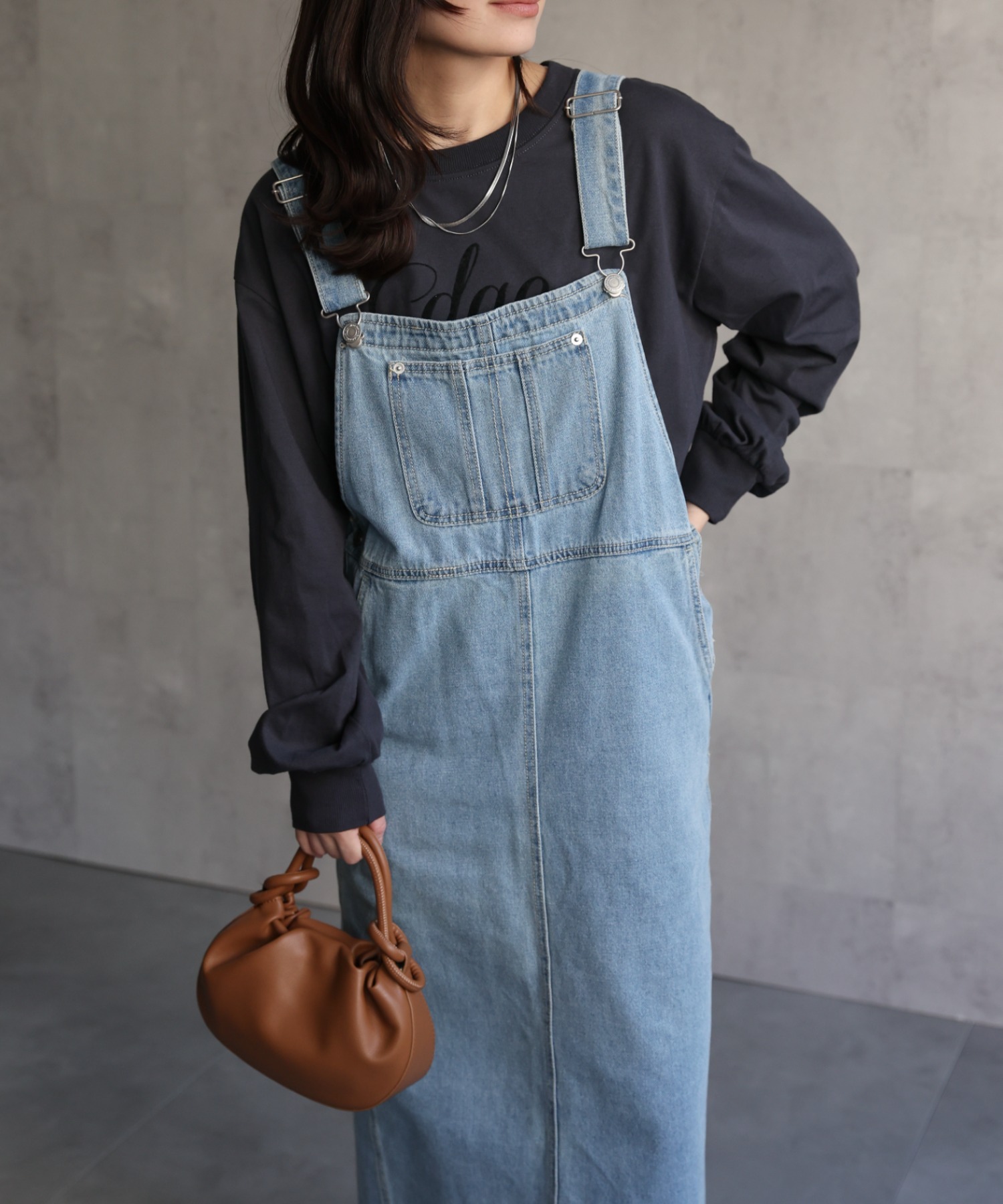 model：156cm 着用サイズ：FREE
