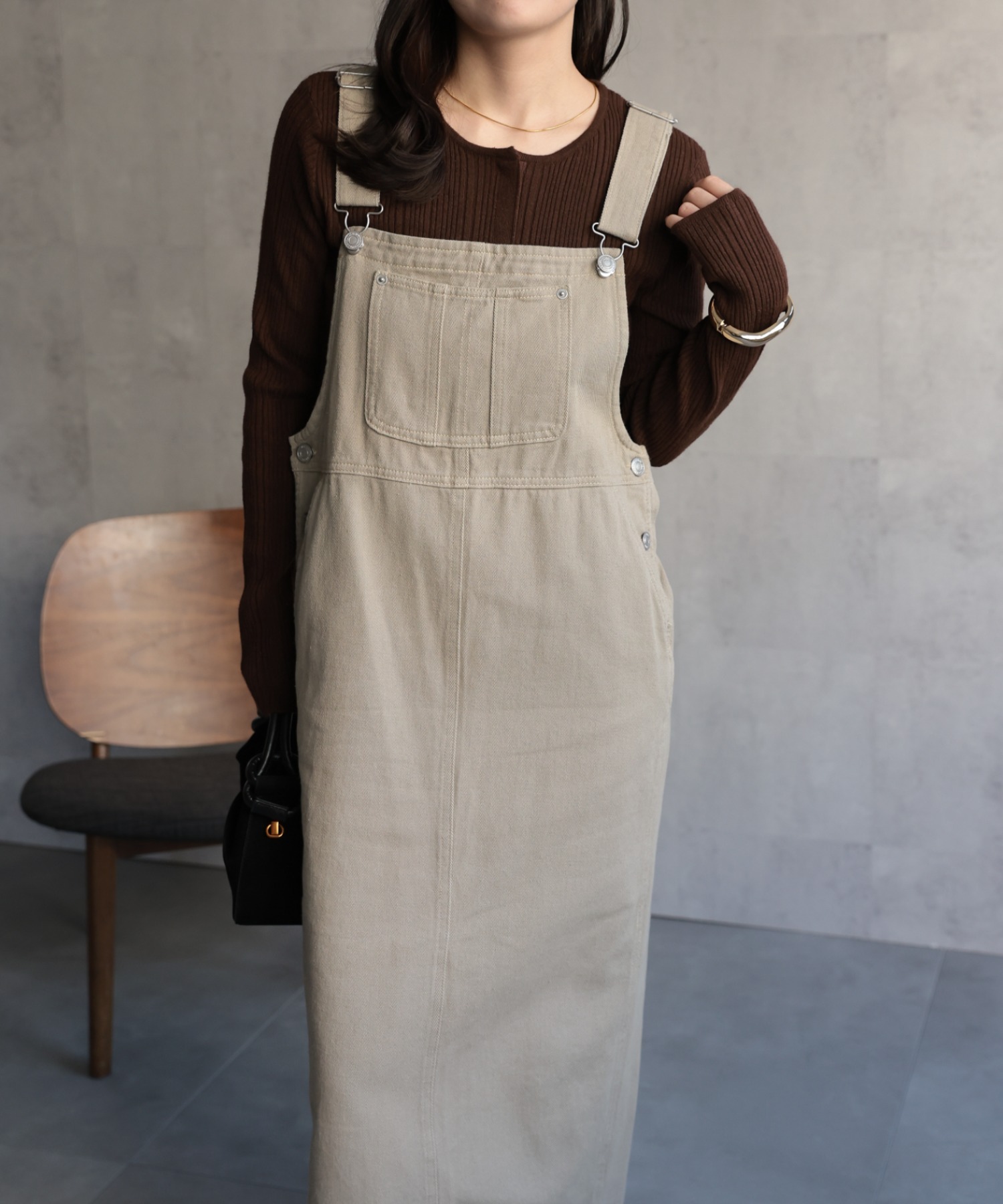 model：156cm 着用サイズ：FREE