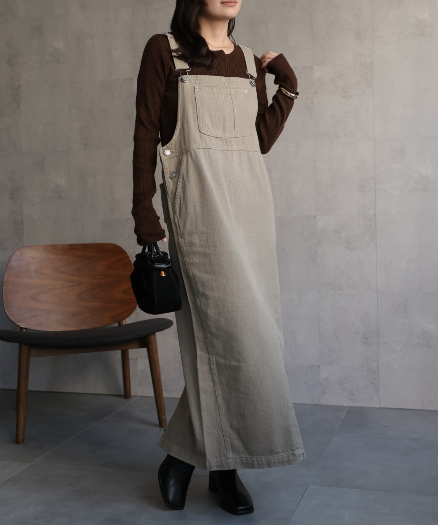model：156cm 着用サイズ：FREE