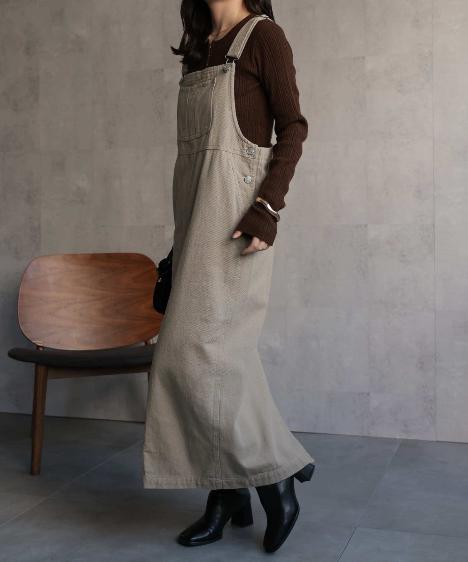 model：156cm 着用サイズ：FREE