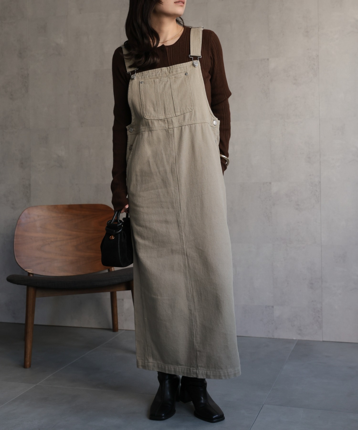 model：156cm 着用サイズ：FREE