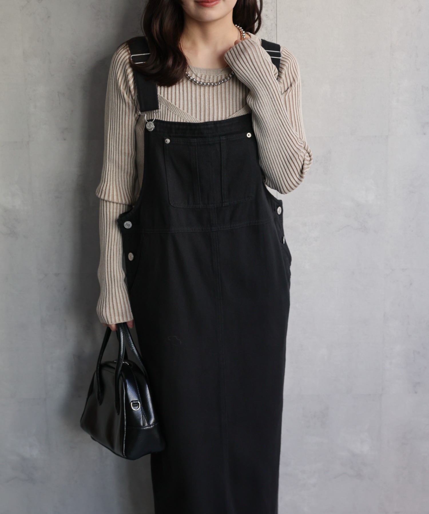 model：156cm 着用サイズ：FREE