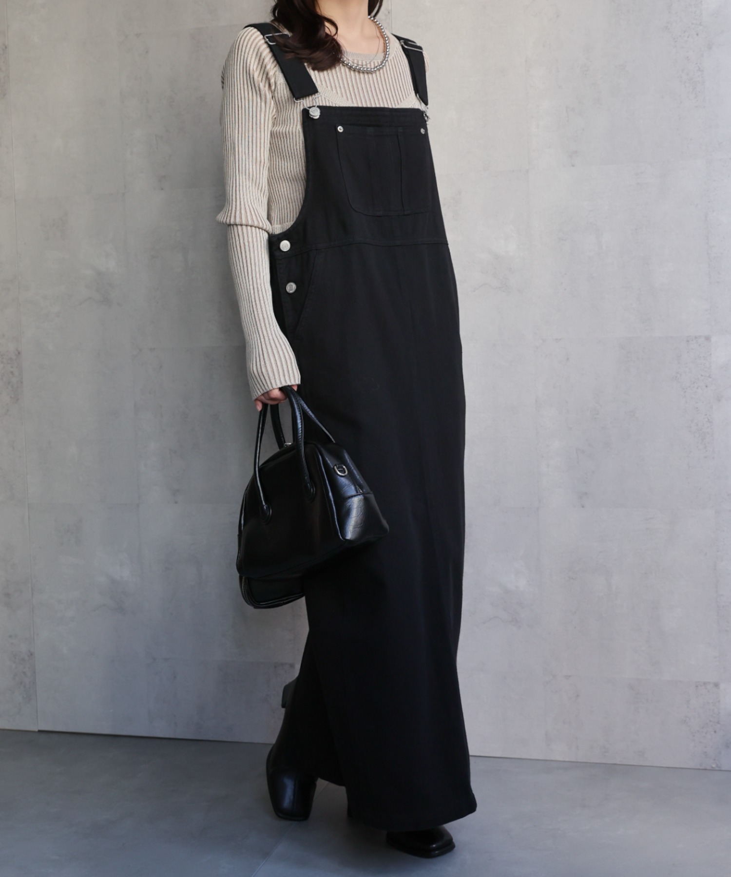 model：156cm 着用サイズ：FREE