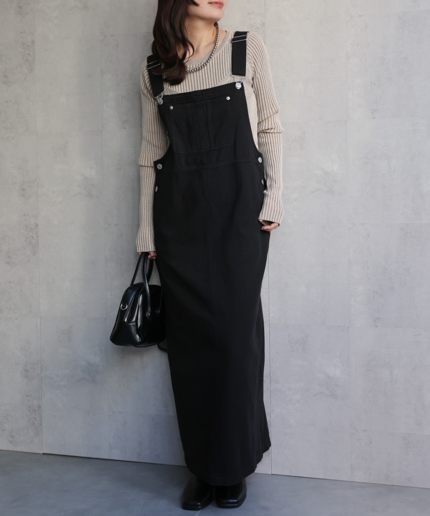 model：156cm 着用サイズ：FREE