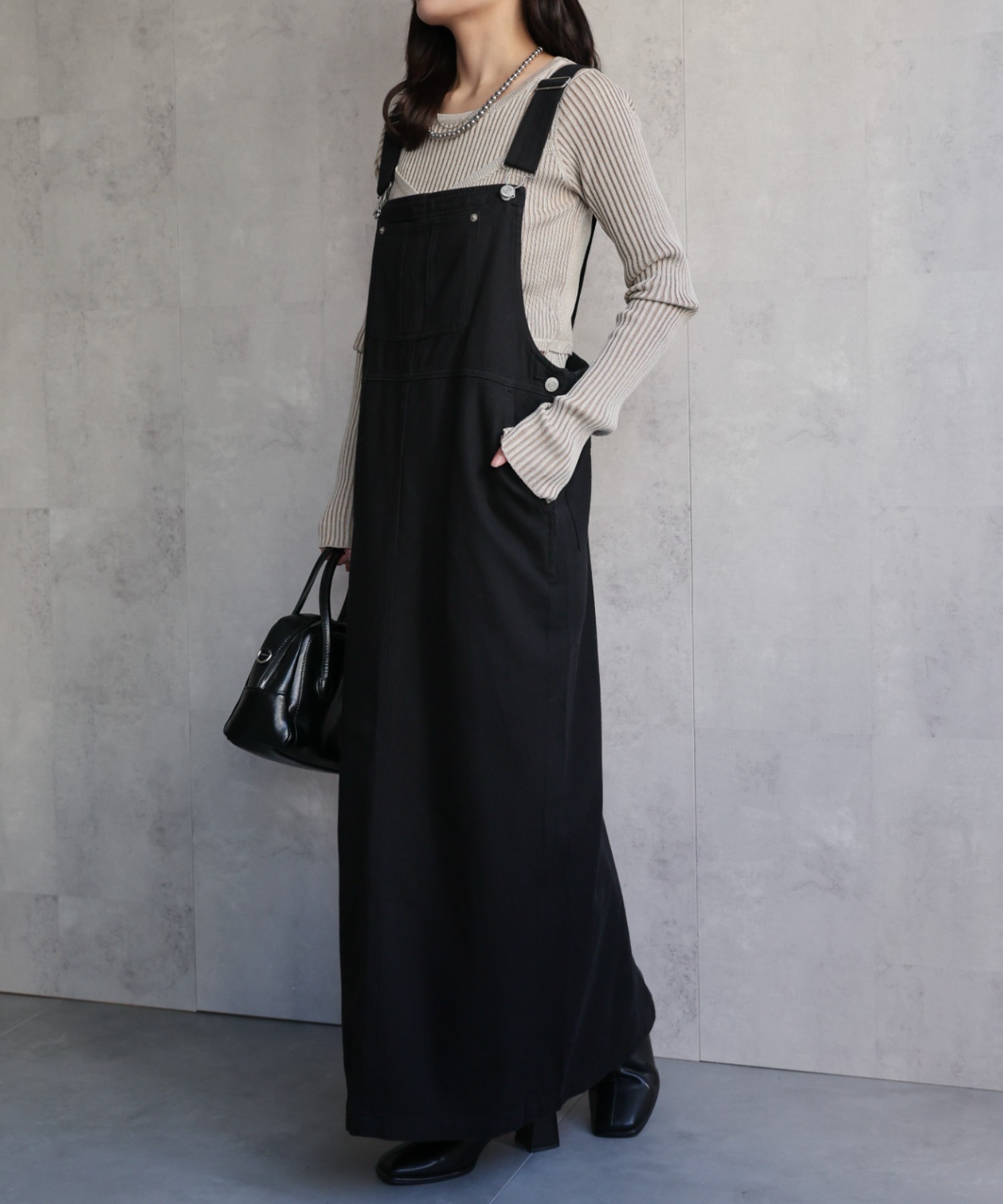 model：156cm 着用サイズ：FREE
