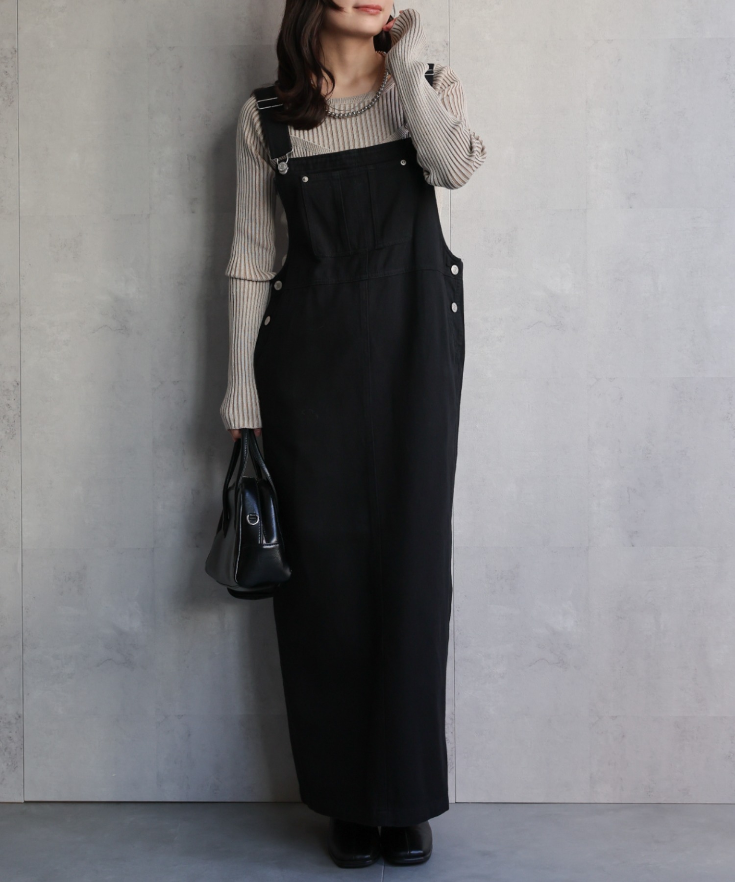 model：156cm 着用サイズ：FREE