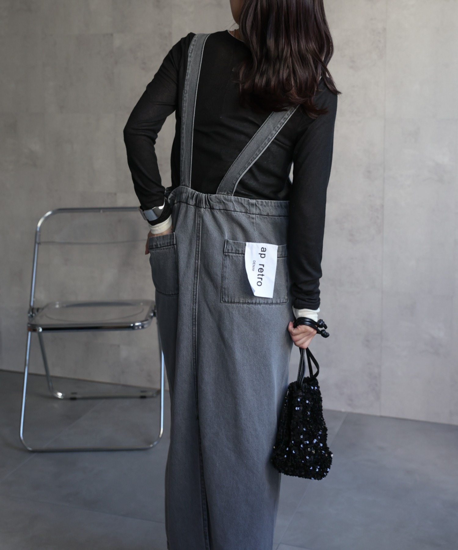model：156cm 着用サイズ：FREE