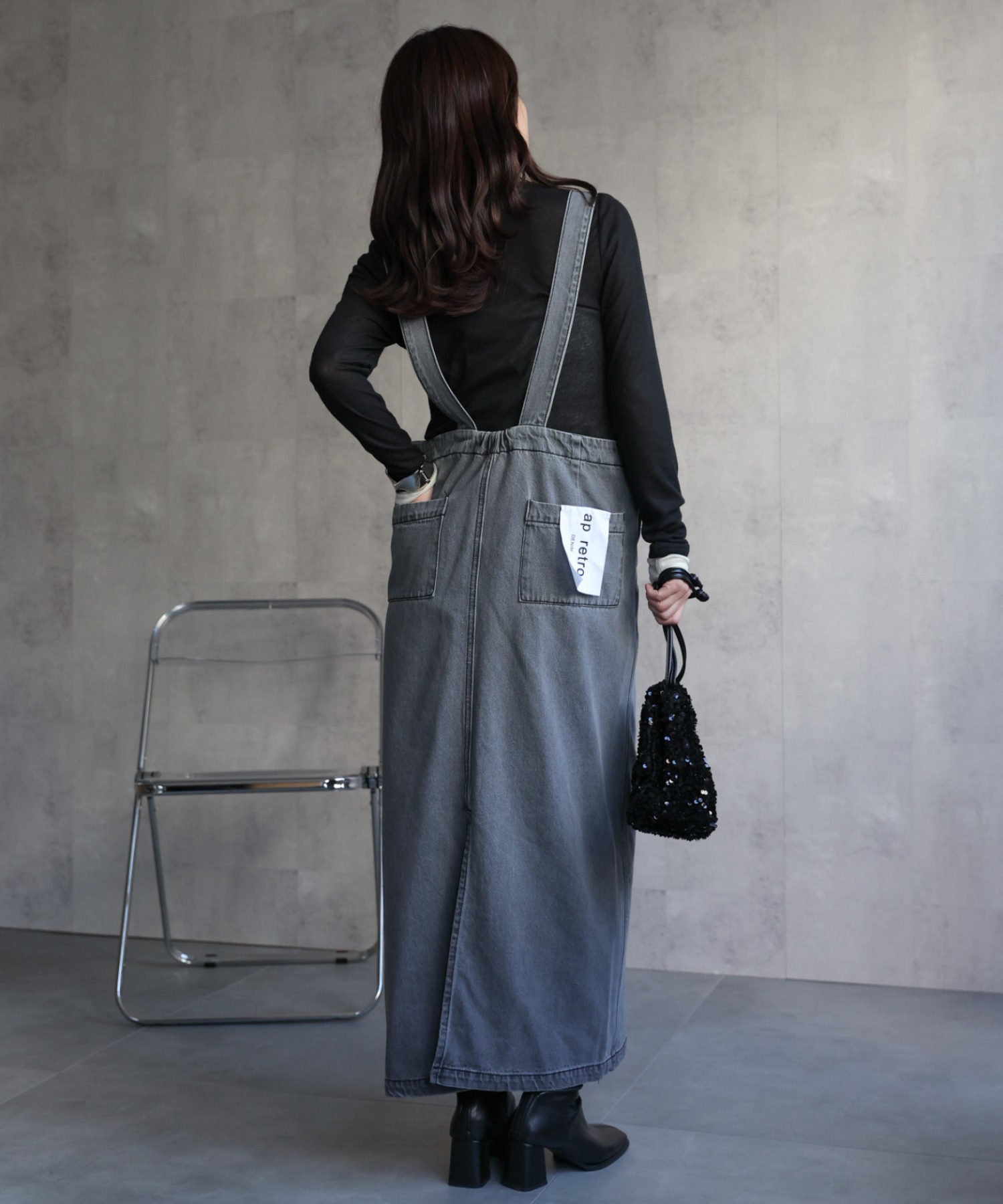 model：156cm 着用サイズ：FREE