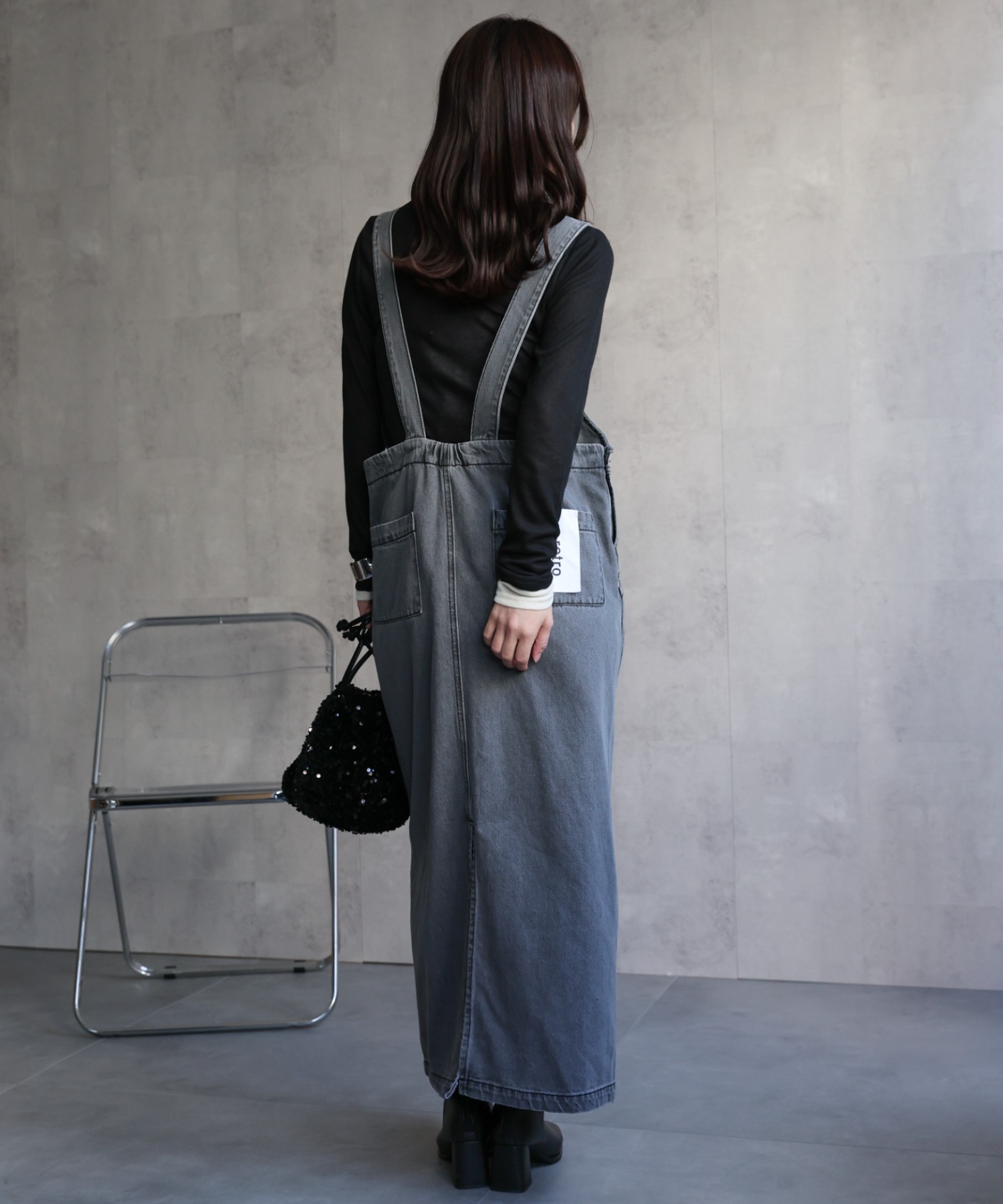 model：156cm 着用サイズ：FREE