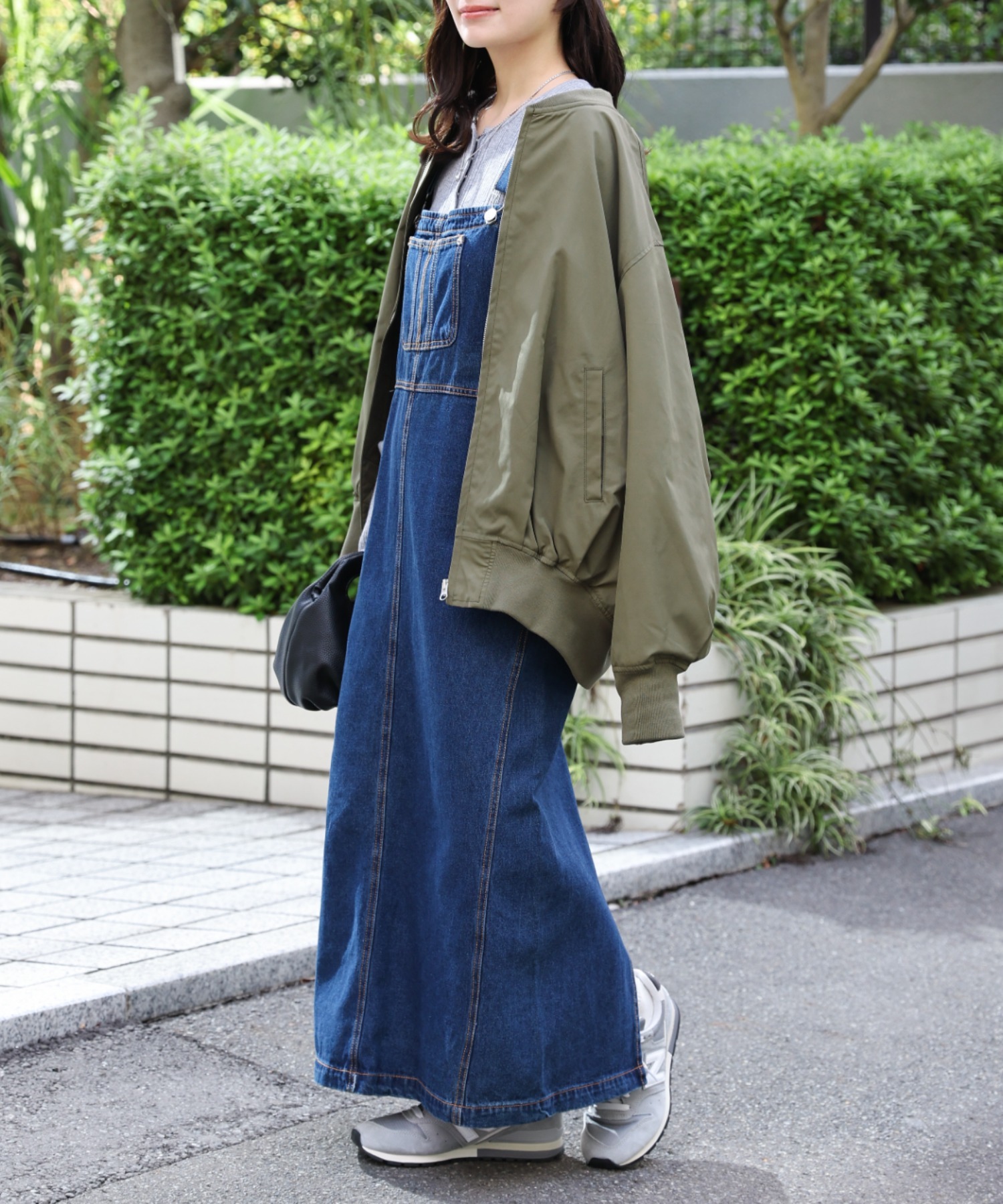 model：156cm 着用サイズ：FREE
