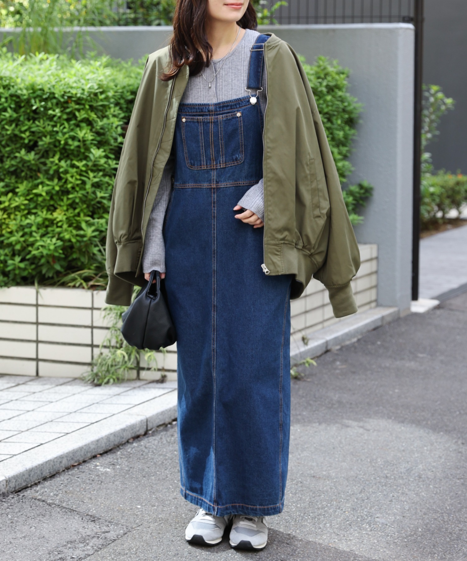 model：156cm 着用サイズ：FREE