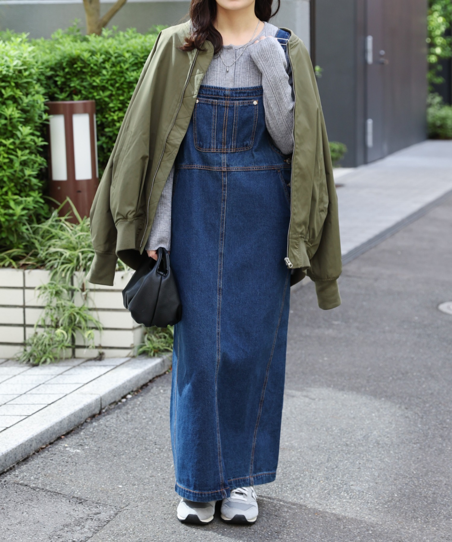 model：156cm 着用サイズ：FREE