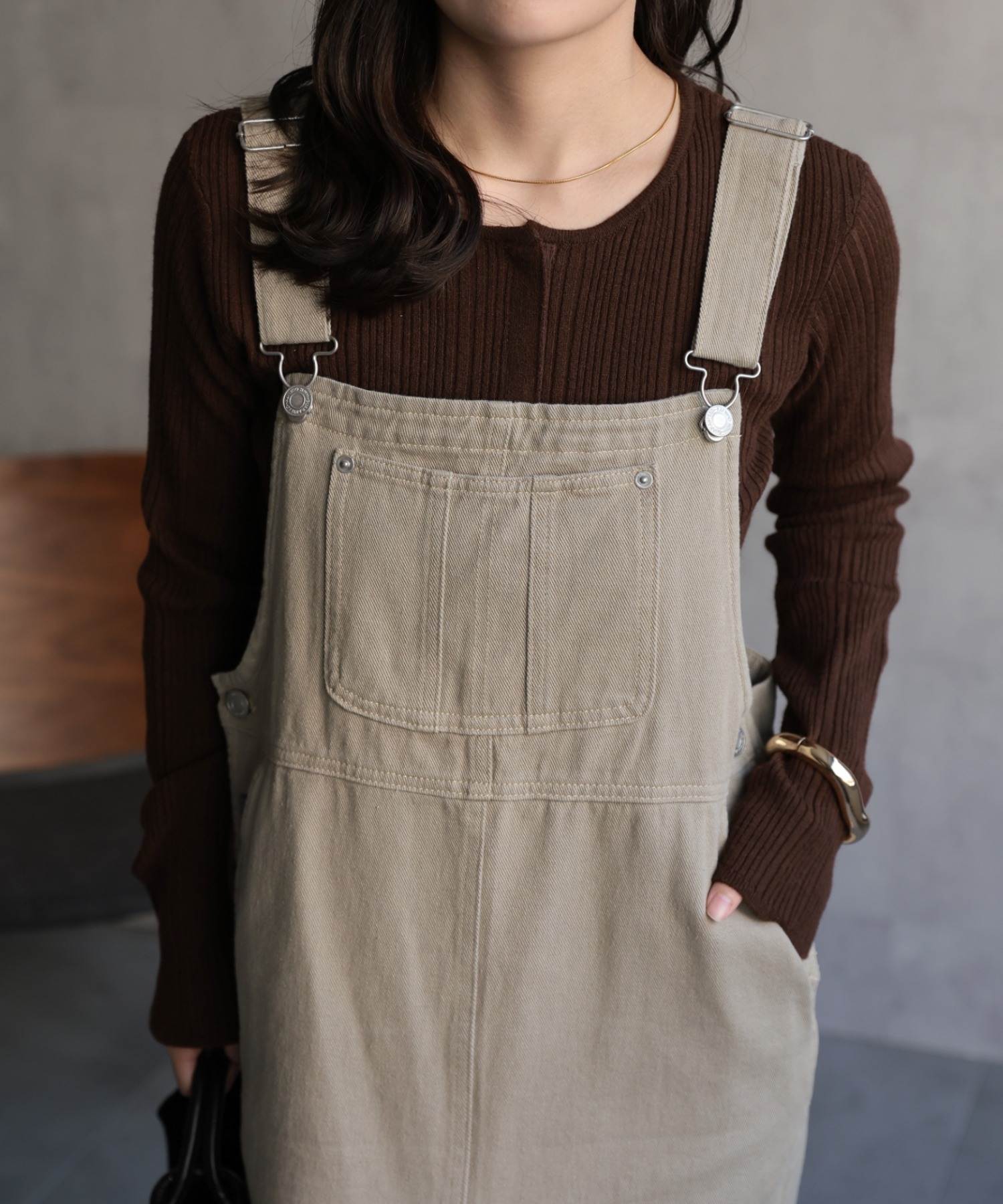 model：156cm 着用サイズ：FREE