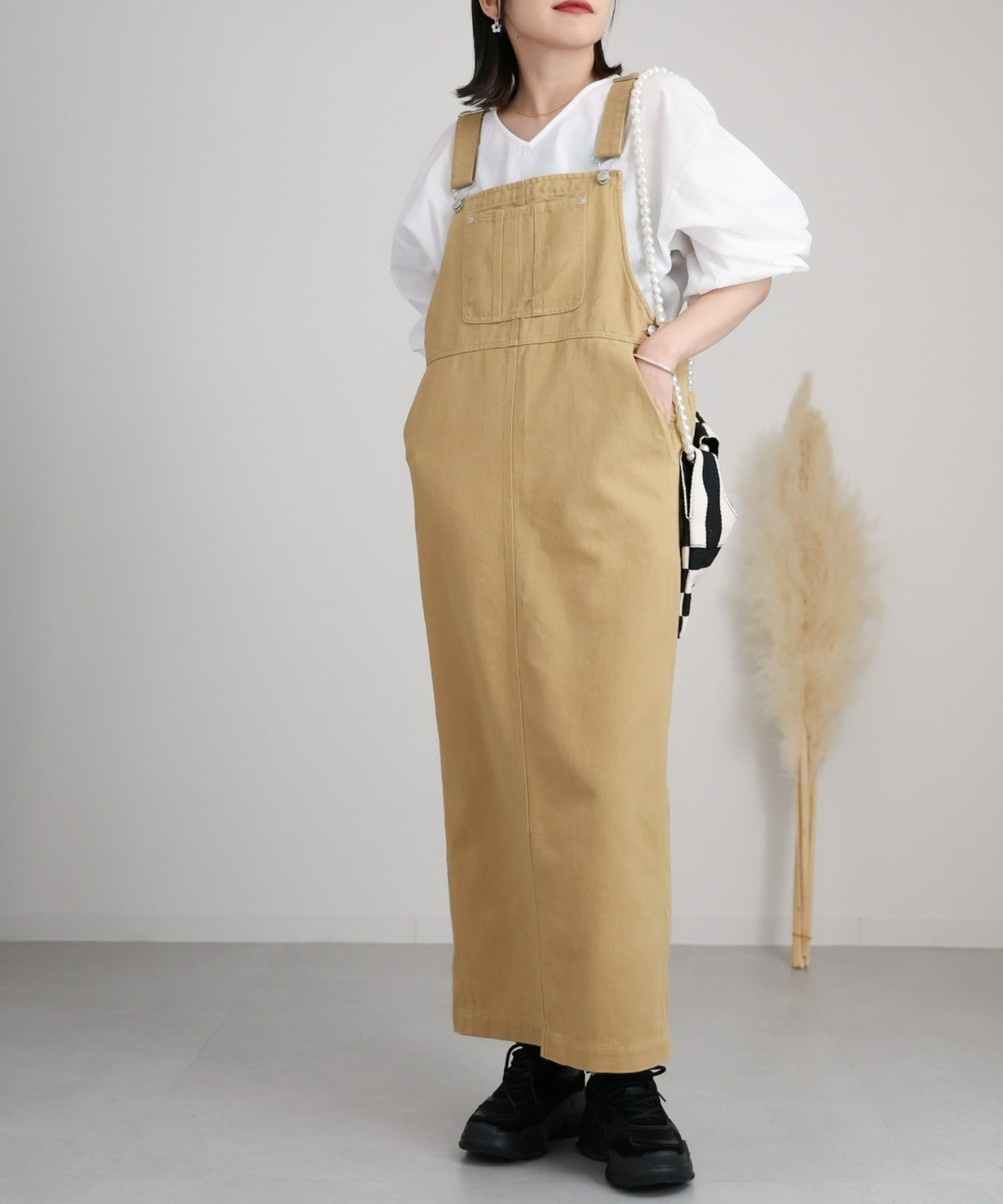 model:162cm  着用サイズ:FREE