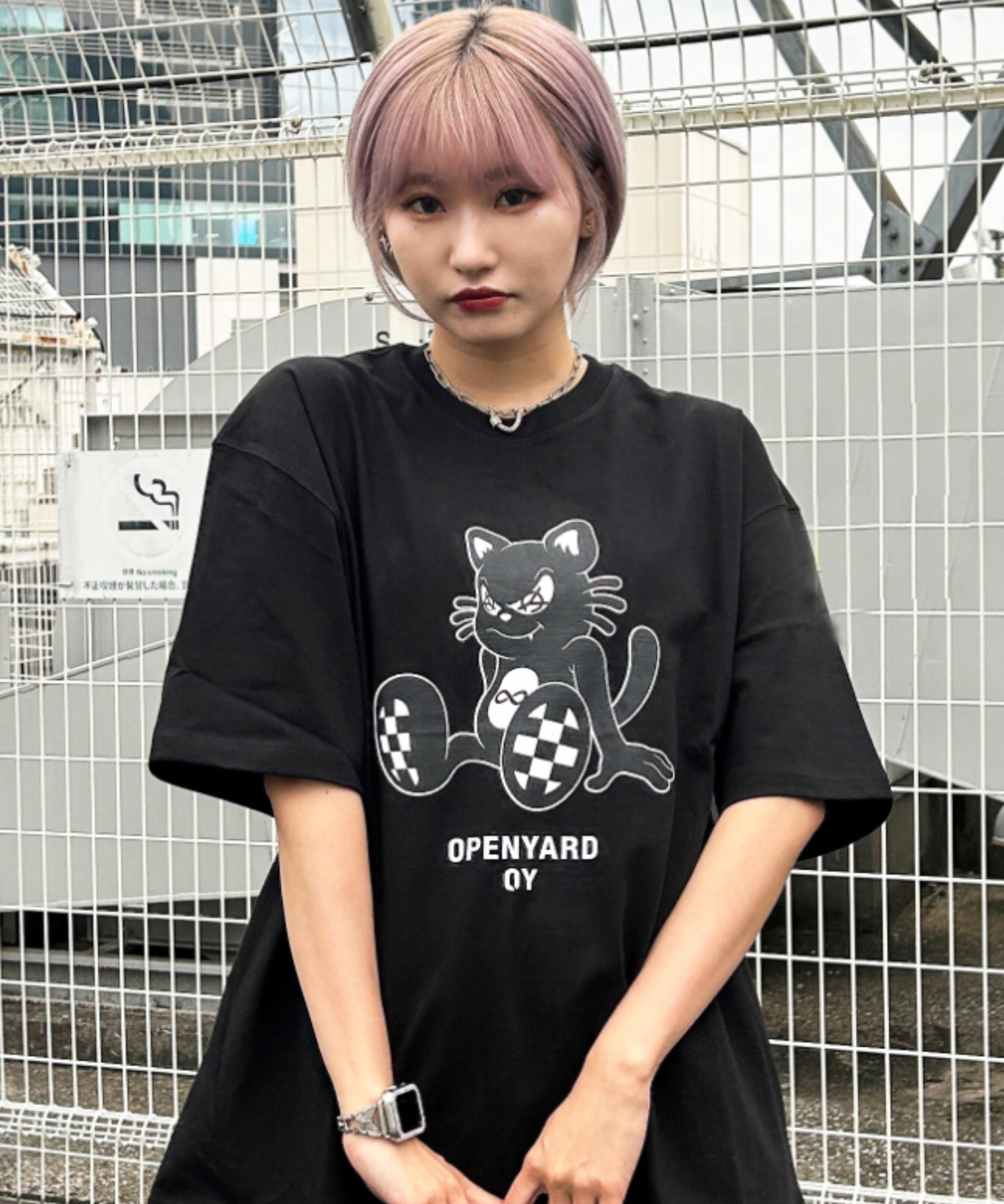 OY/オーワイ』SYMBOL LOGO LONG SLEEVE/シンボルロゴ 長袖カットソー-