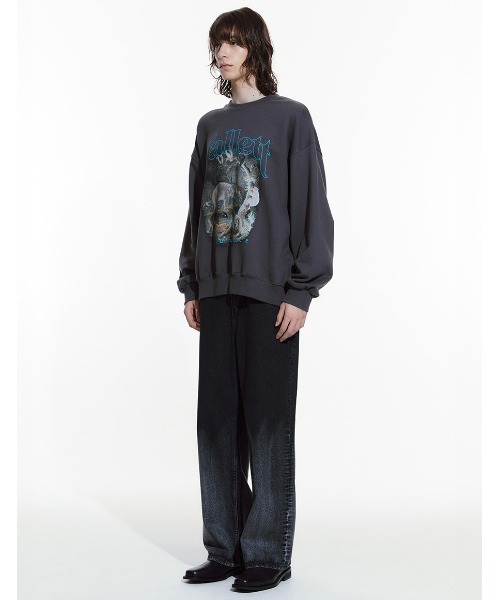 A'GEM/9 × .kom『FALLETT/ファレット』SERENGETI SWEATSHIRT