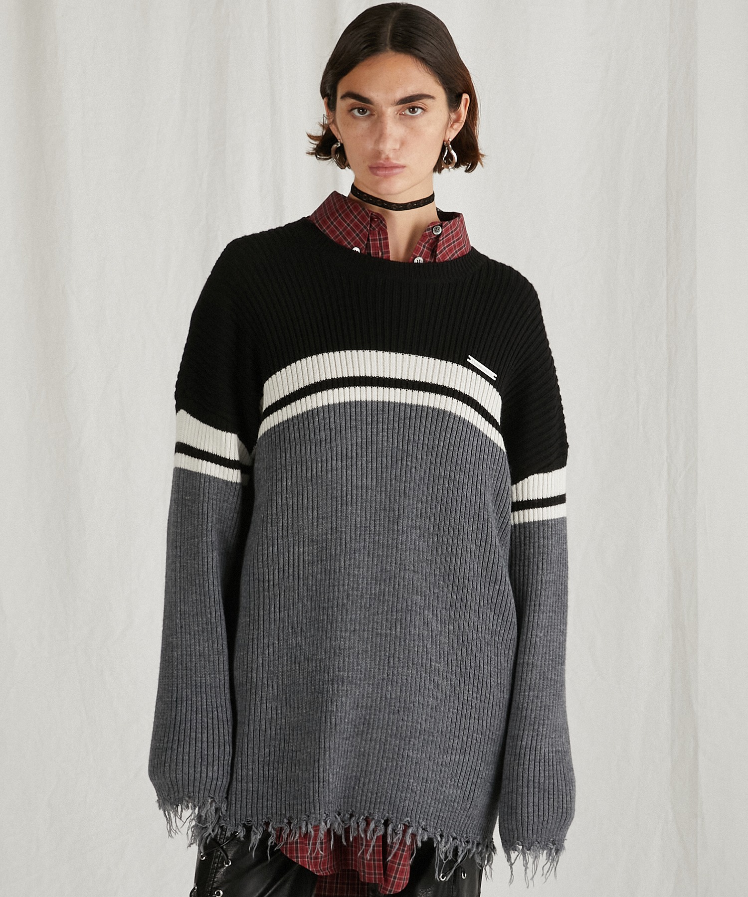 Border Over Knit — бордёр овер кардиган/джемпер