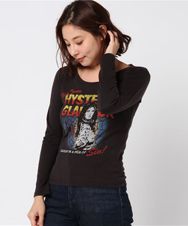 WEB OF SIN プリント チビTシャツ