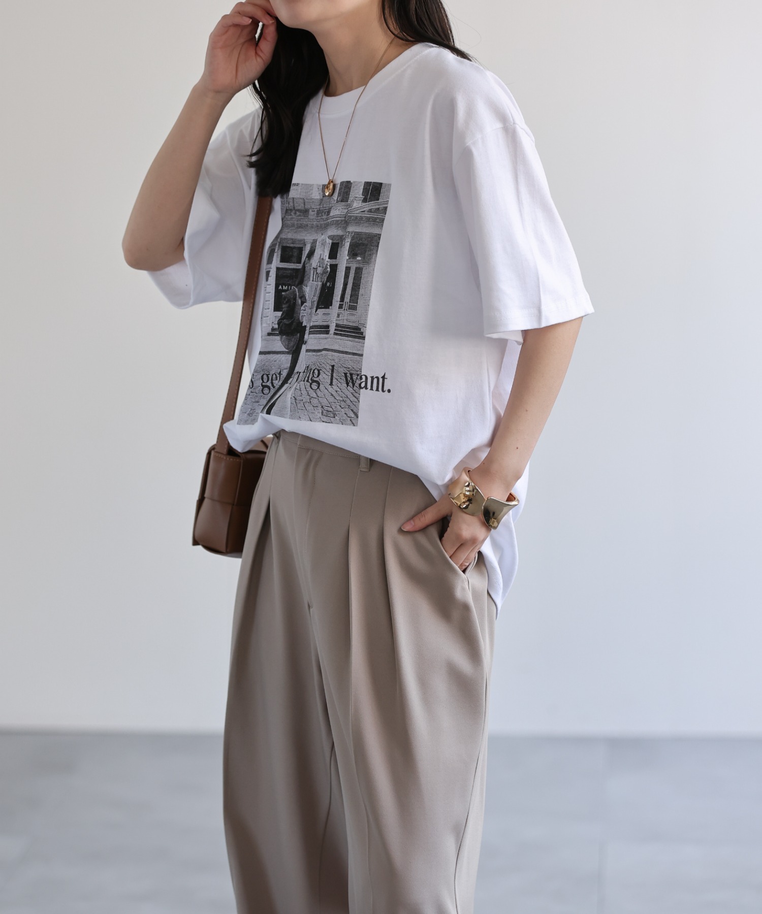 model：156cm 着用サイズ：FREE