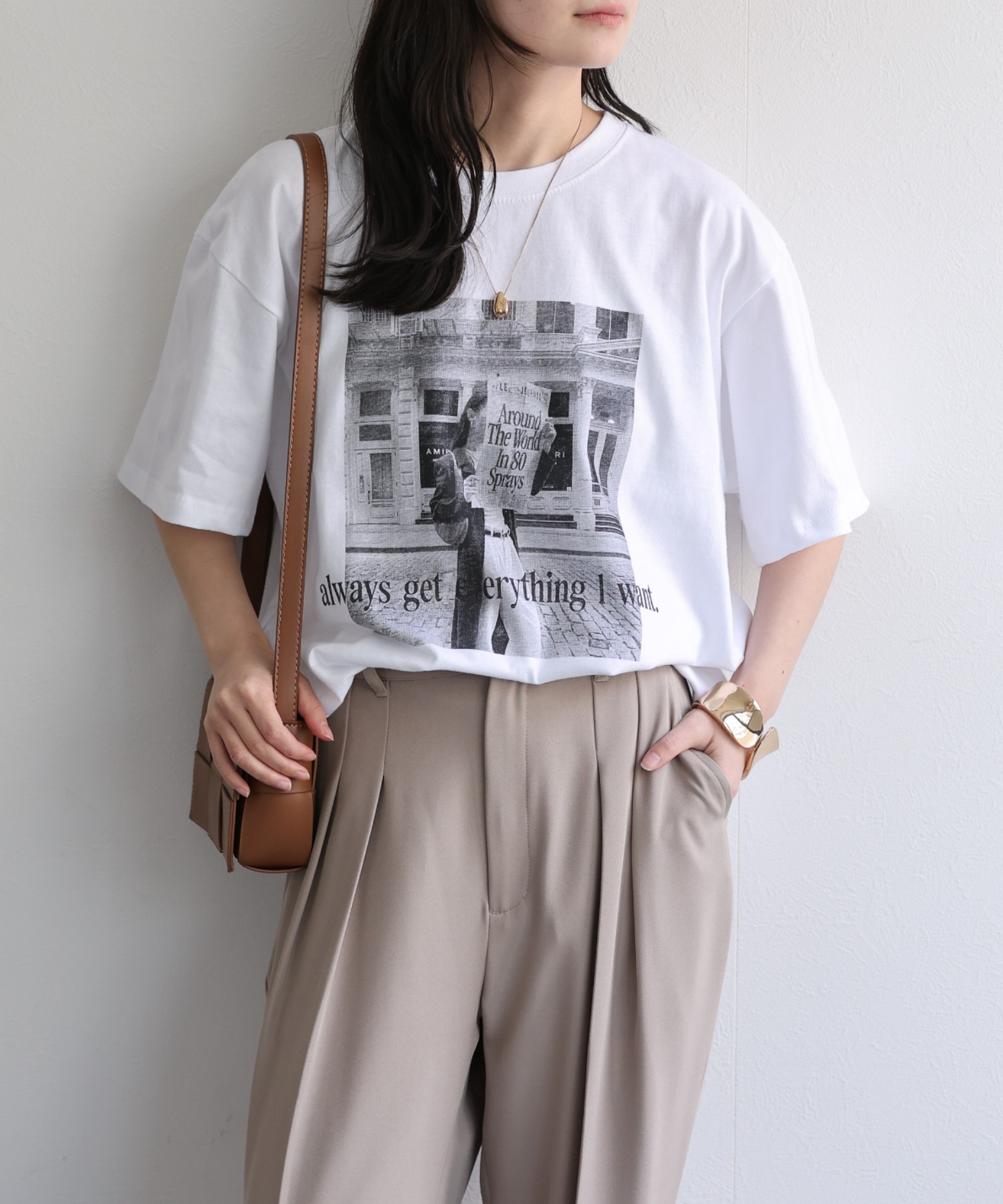 model：156cm 着用サイズ：FREE