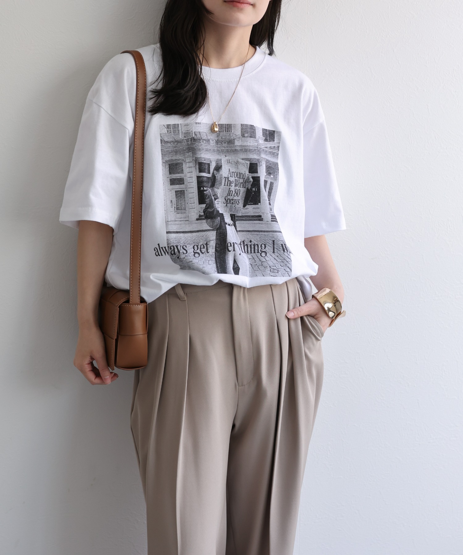 model：156cm 着用サイズ：FREE