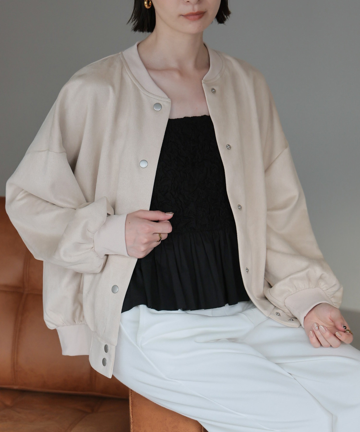 Model：H165　着用サイズ：M