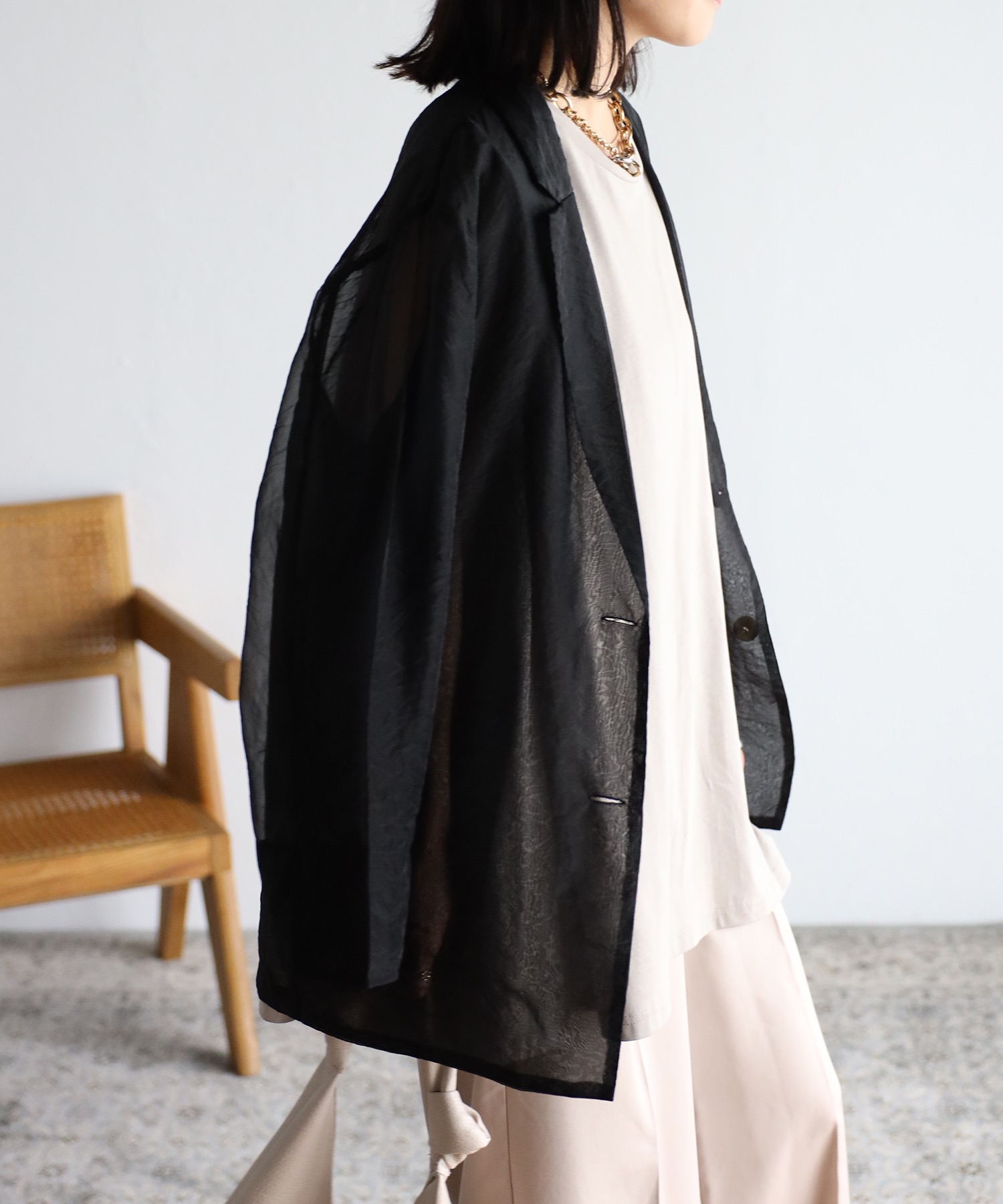 model:162cm  着用サイズ:FREE