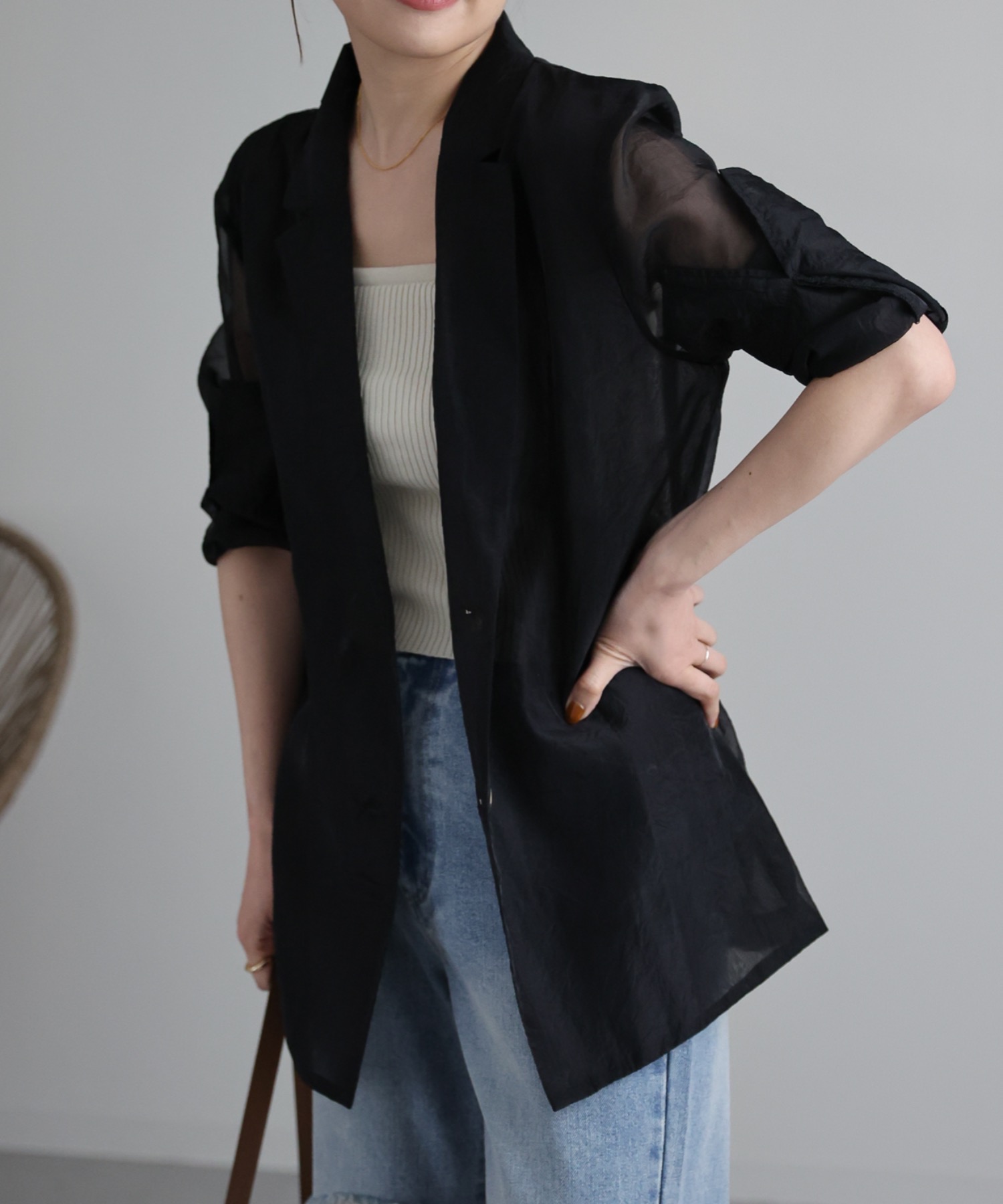 model:162cm  着用サイズ:FREE