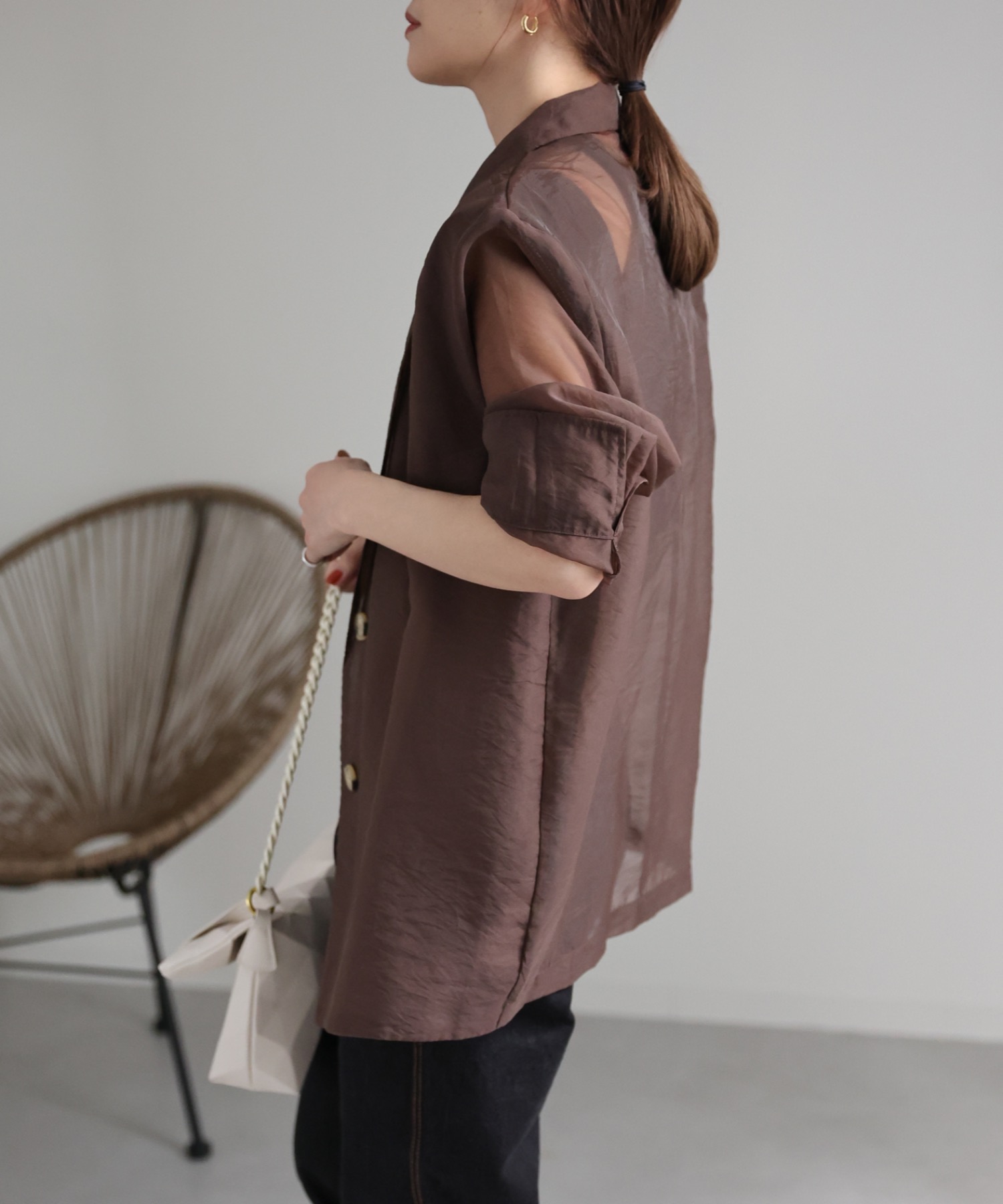 model:162cm  着用サイズ:FREE