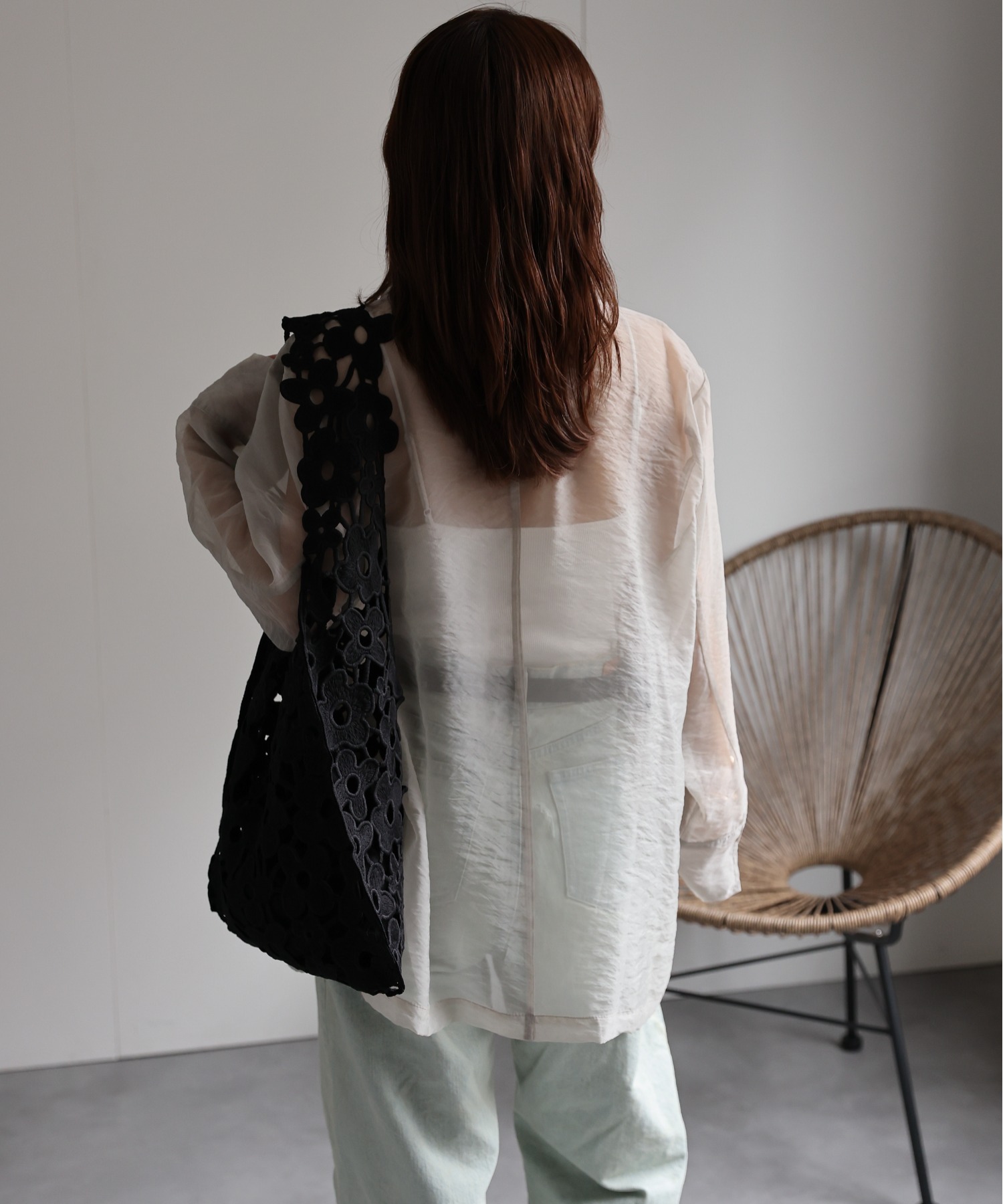 model:156cm  着用サイズ:FREE