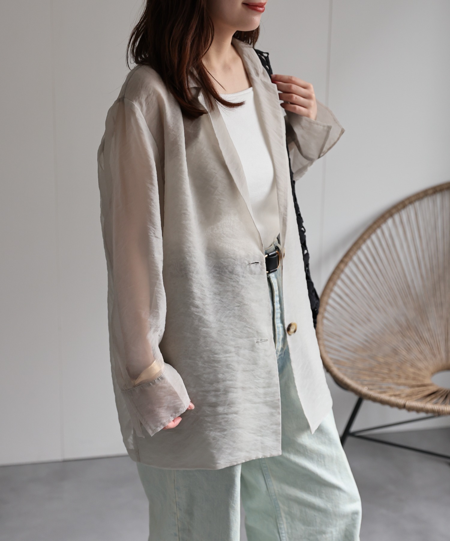 model:156cm  着用サイズ:FREE
