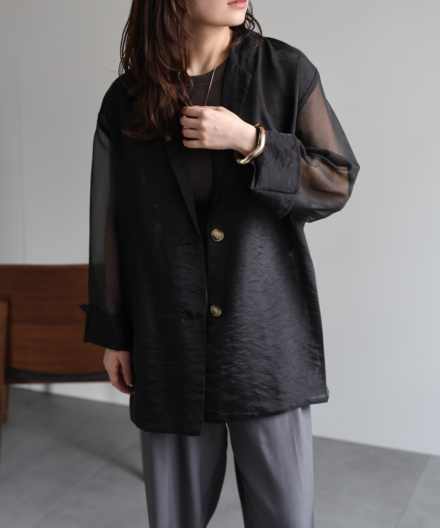 model:156cm  着用サイズ:FREE