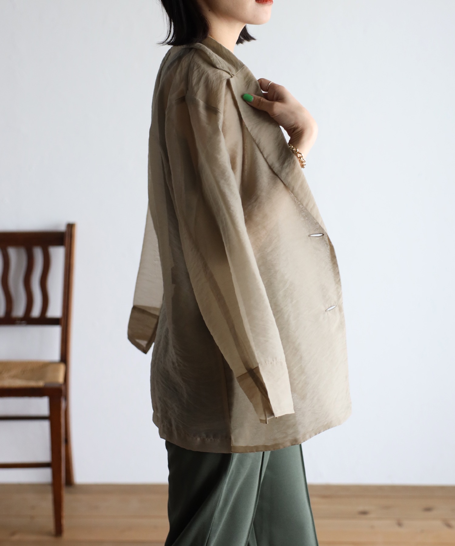 model:162cm  着用サイズ:FREE