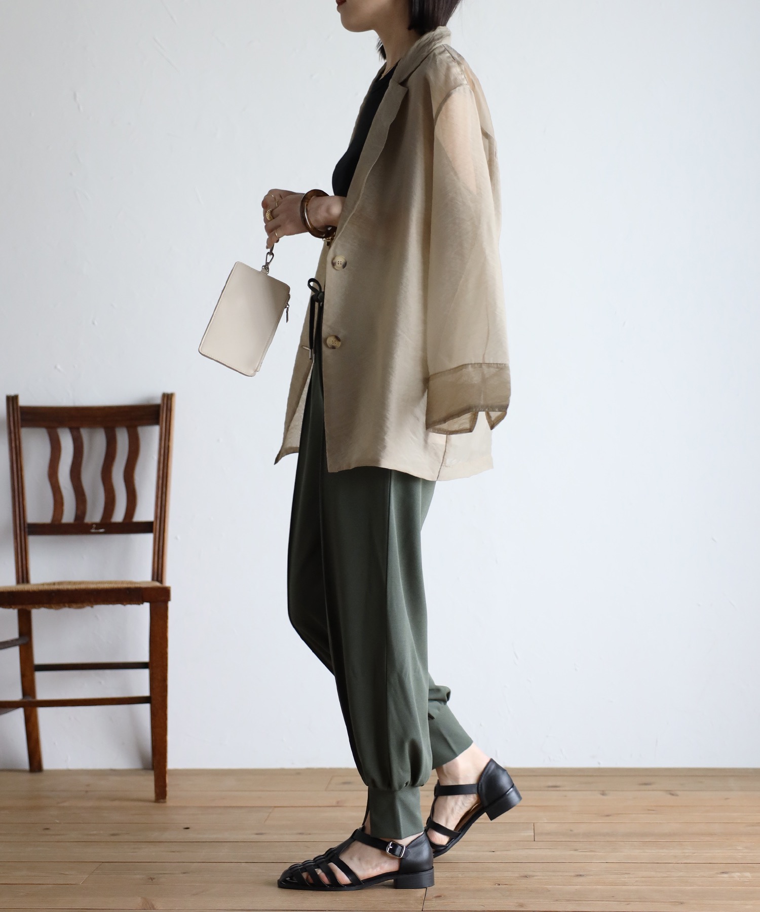 model:162cm  着用サイズ:FREE