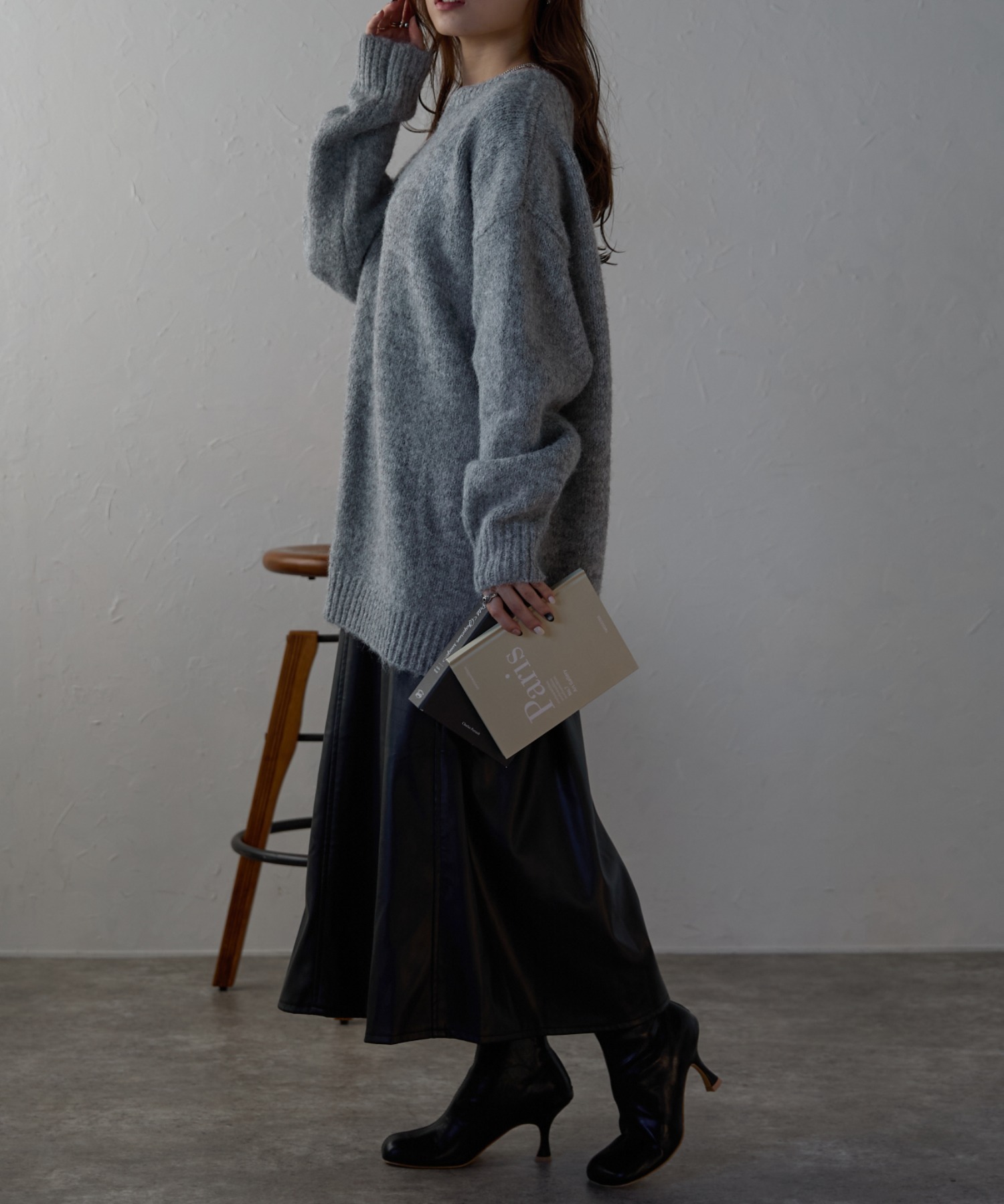 model：158cm 着用サイズ：FREE
