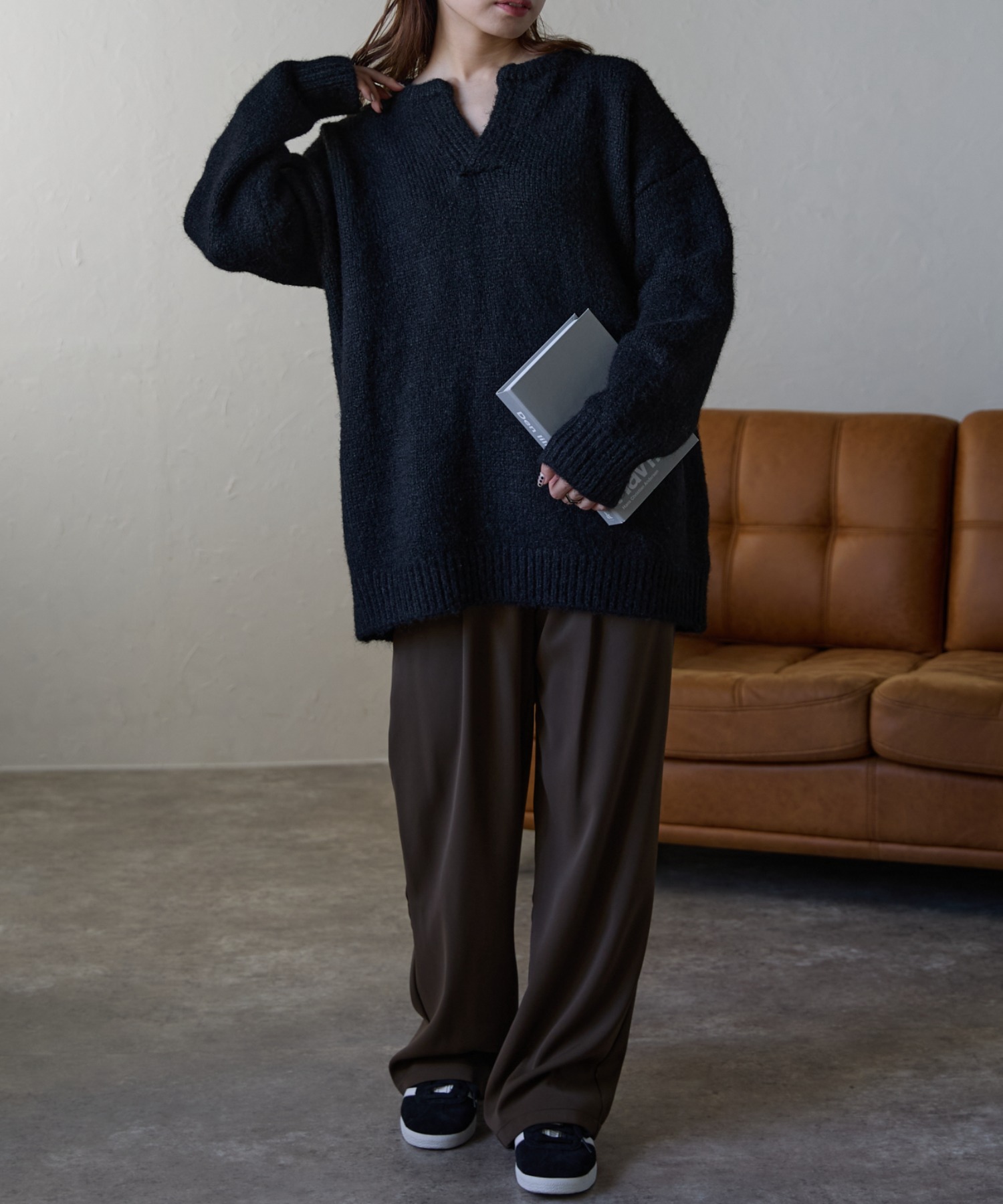 model：158cm 着用サイズ：FREE