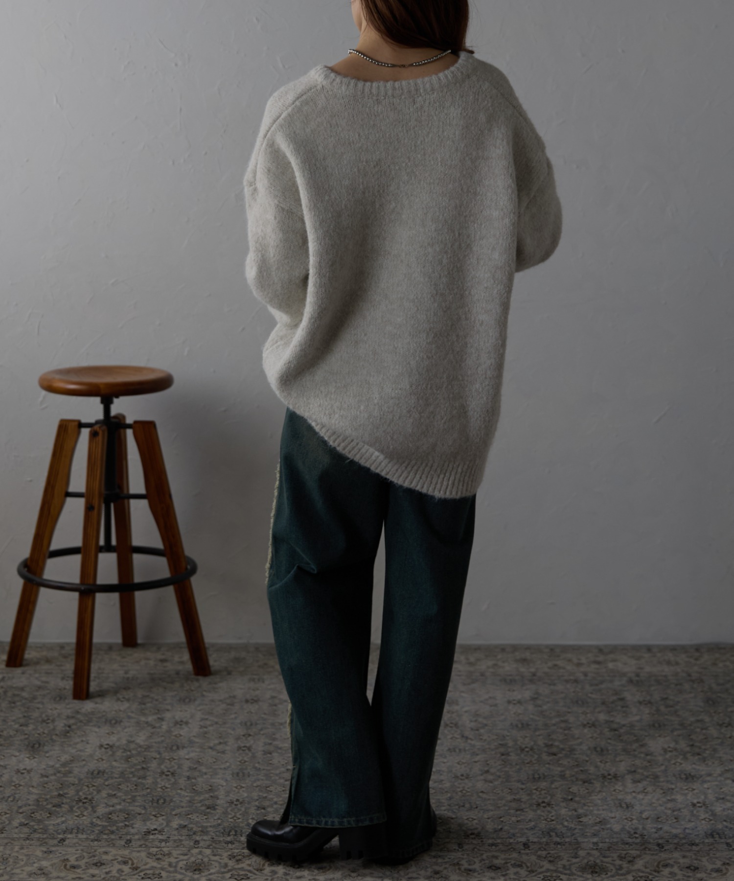 model：158cm 着用サイズ：FREE