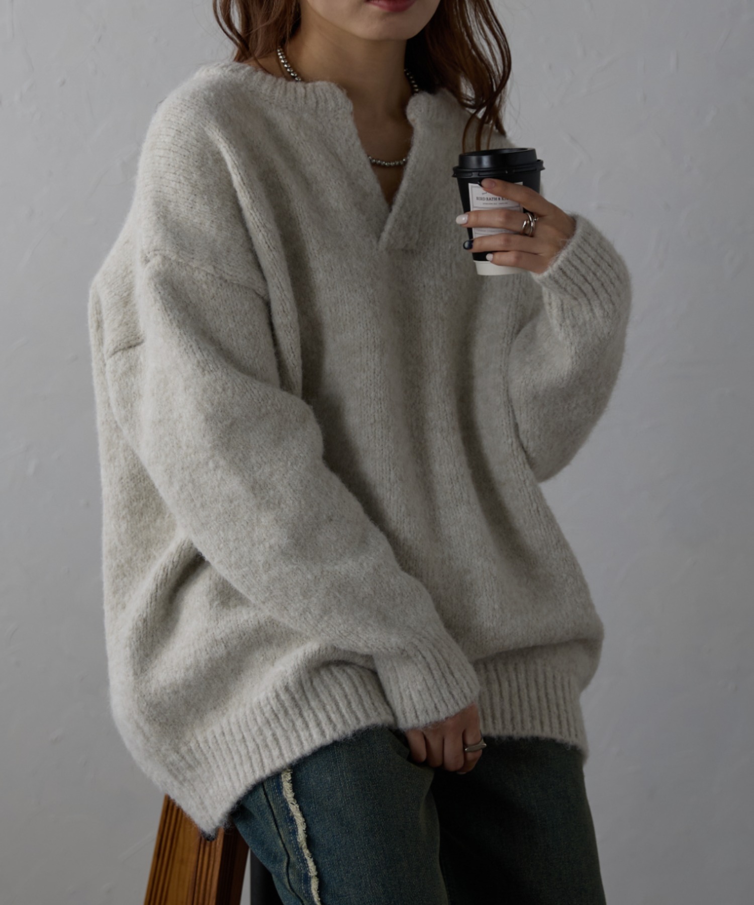 model：158cm 着用サイズ：FREE