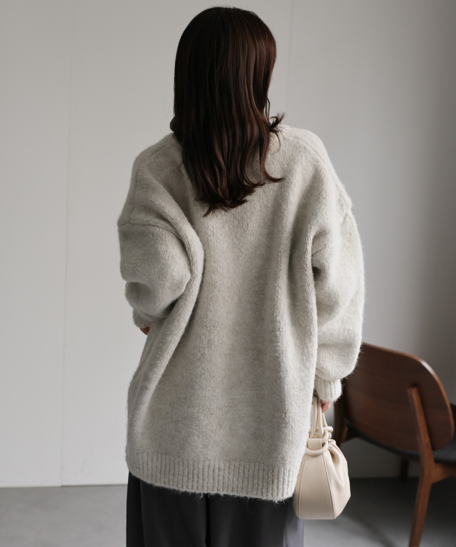 model：156cm 着用サイズ：FREE