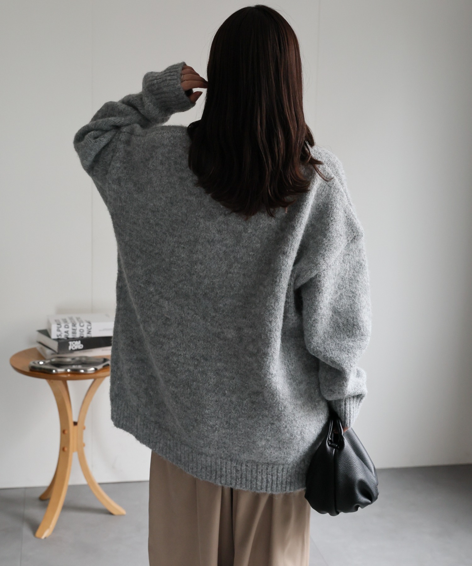 model：156cm 着用サイズ：FREE
