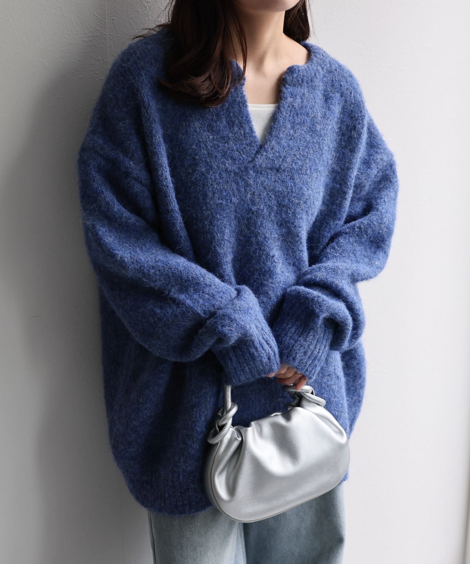 model：156cm 着用サイズ：FREE