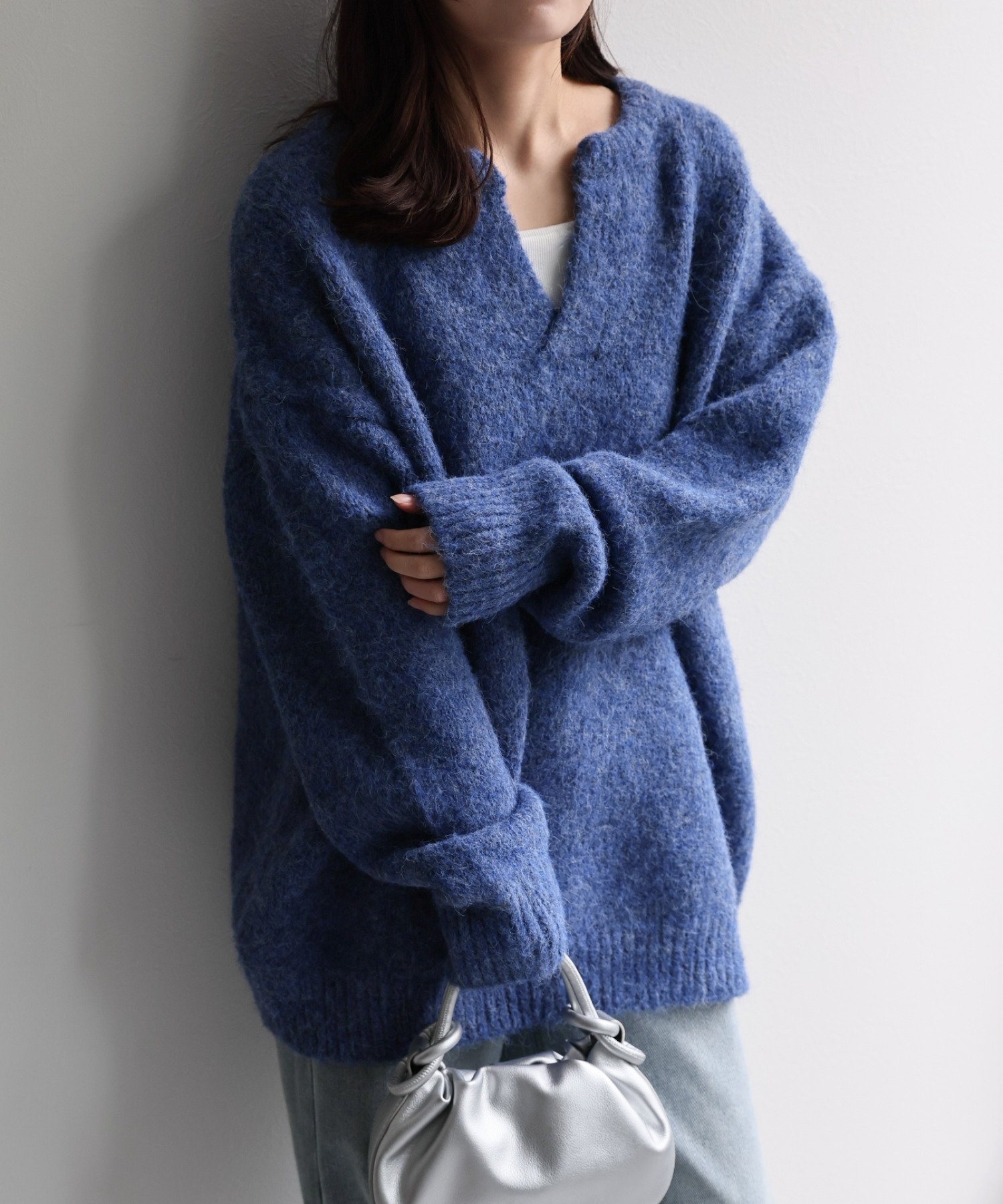 model：156cm 着用サイズ：FREE