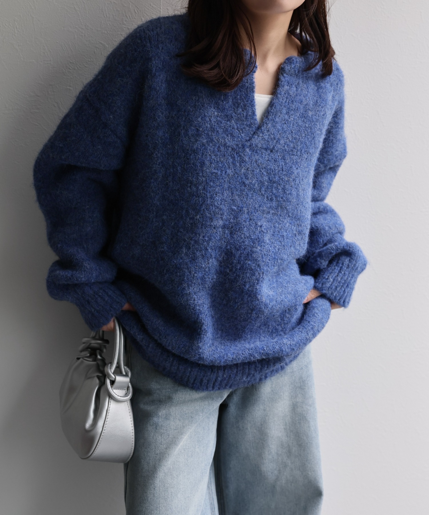 model：156cm 着用サイズ：FREE
