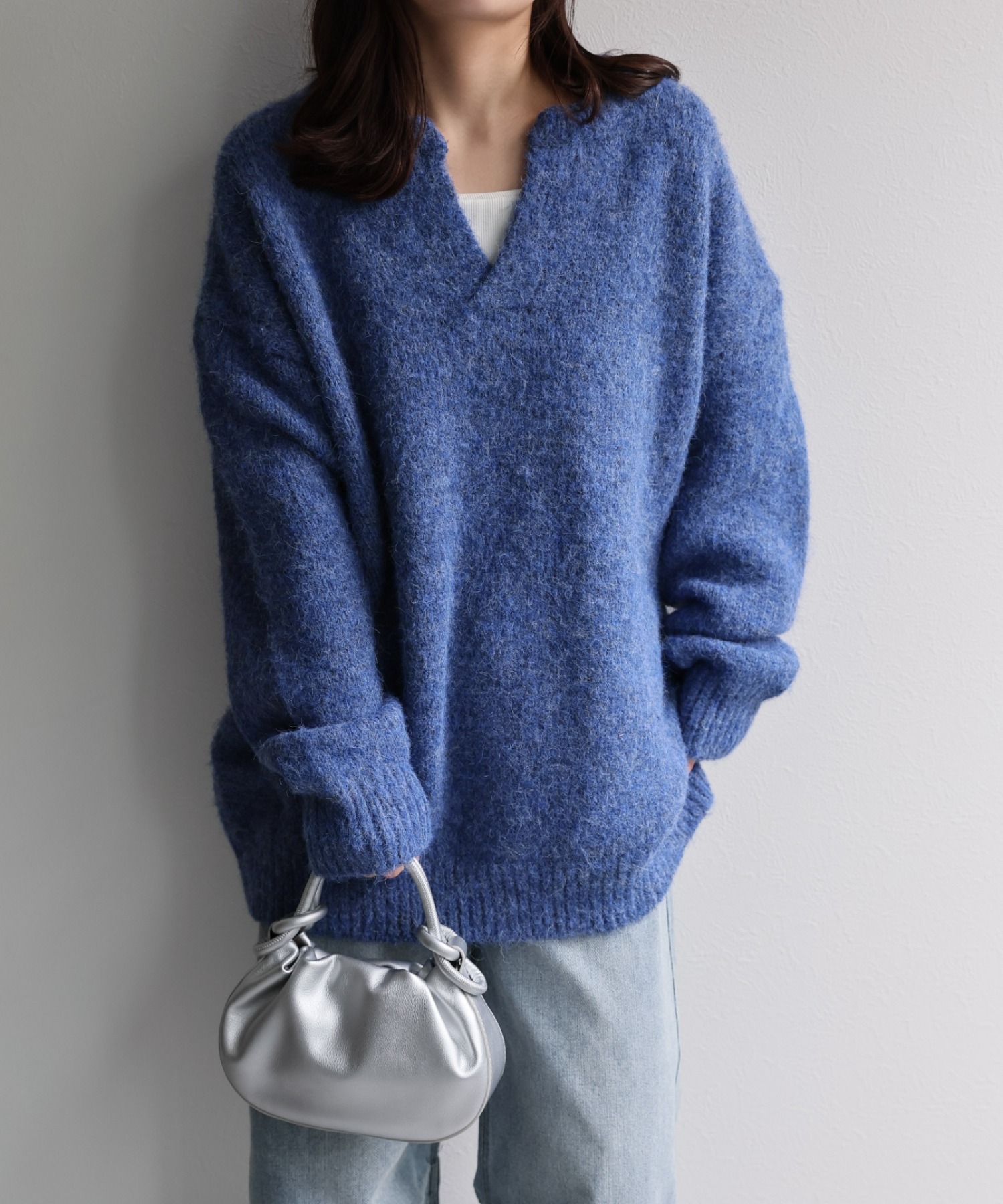 model：156cm 着用サイズ：FREE