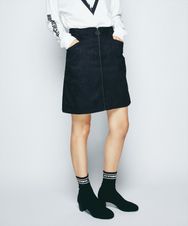 Aラインニースカート