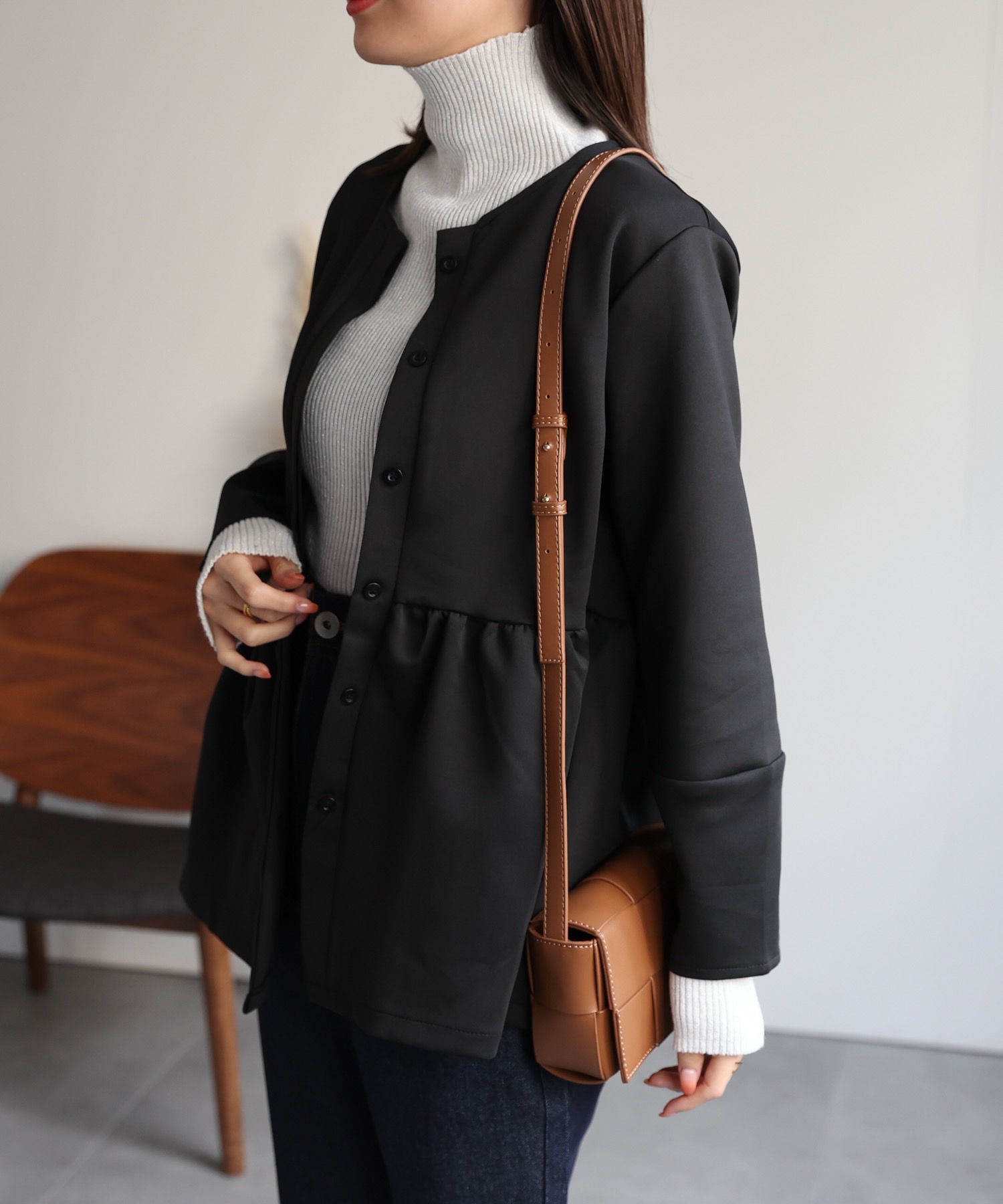 mlodel：162cm 着用サイズ：F