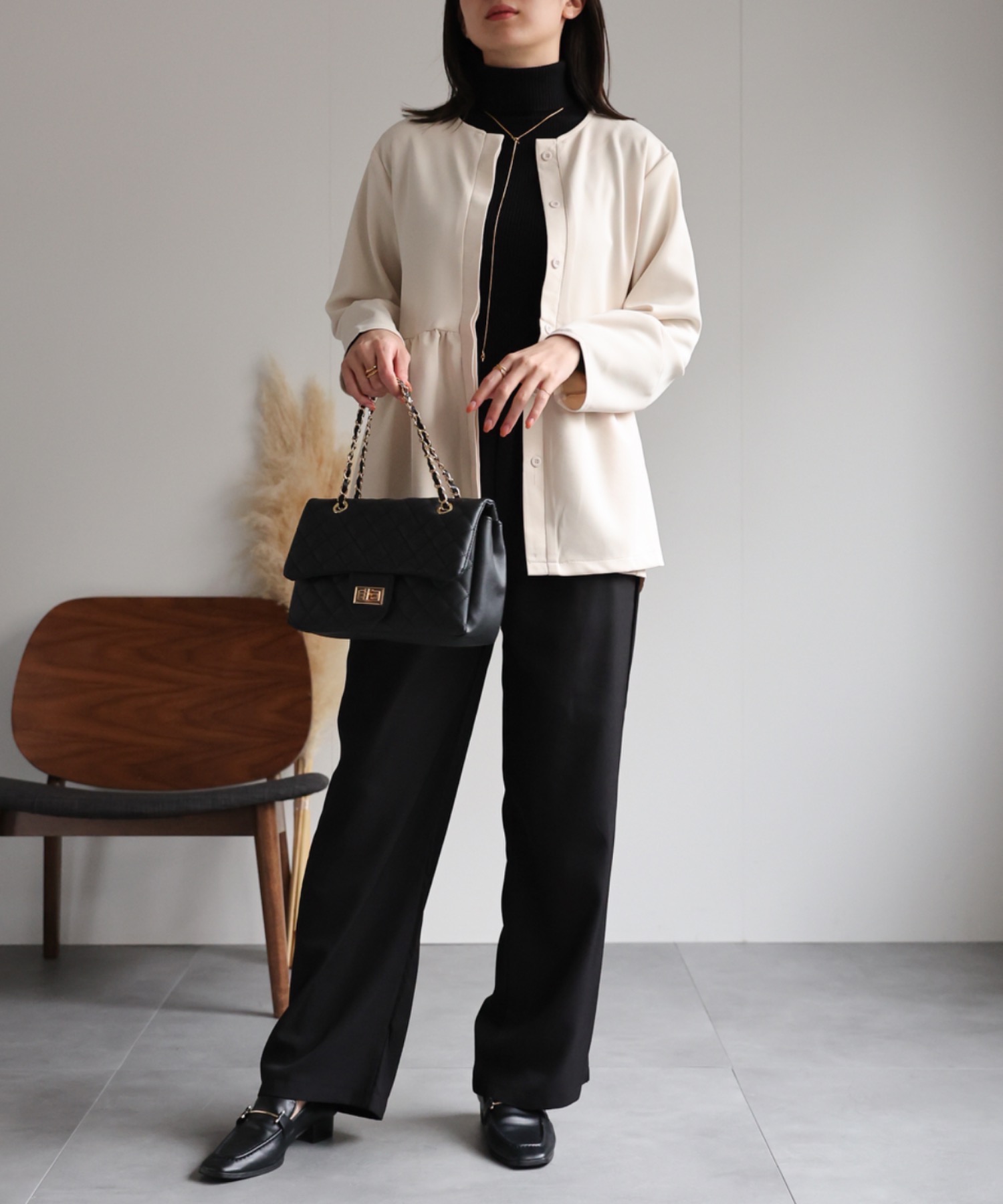 mlodel：162cm 着用サイズ：F