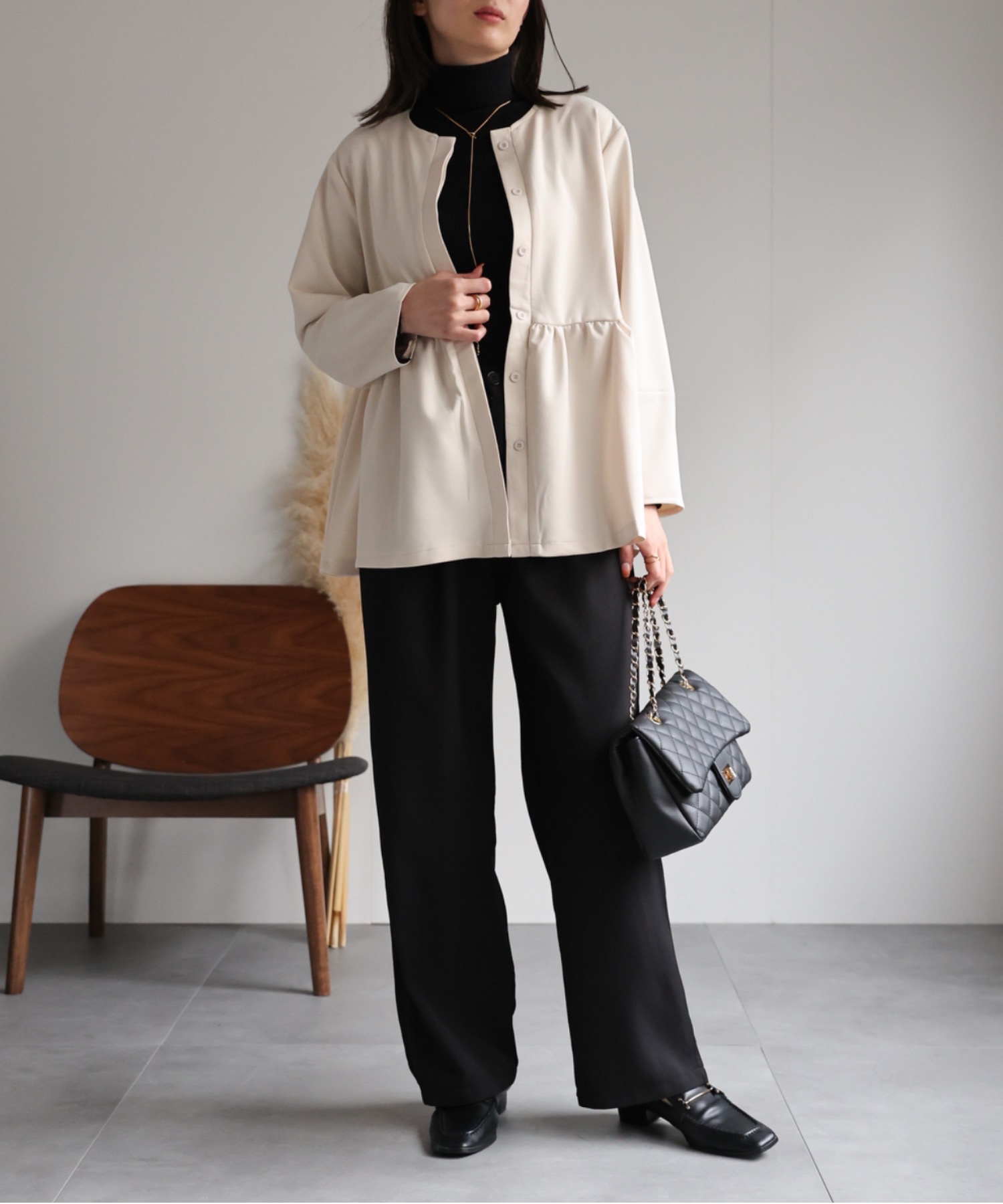 mlodel：162cm 着用サイズ：F